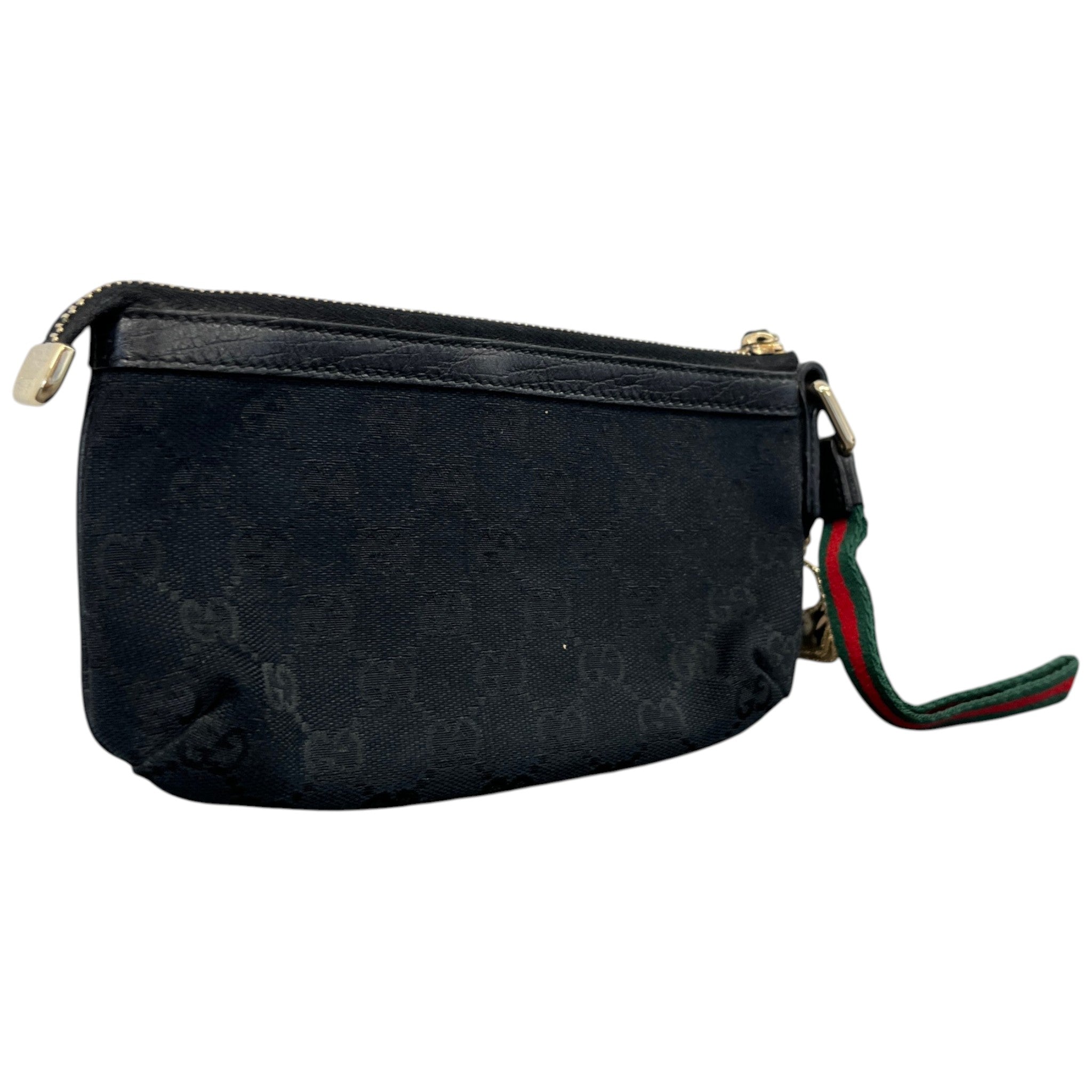 Women's Ophidia Web Wristlet Pouch Black