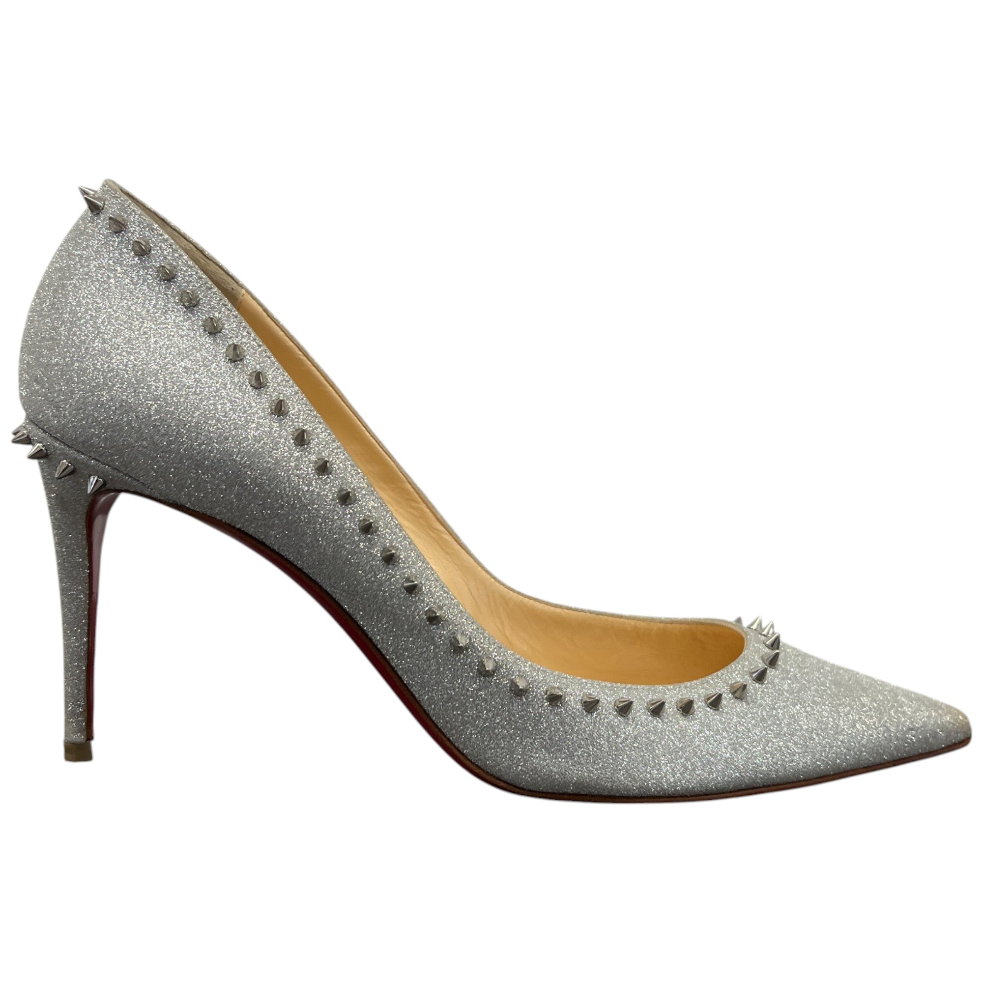 Women's Anjalina Heels Silver Size EU 39 / UK 6