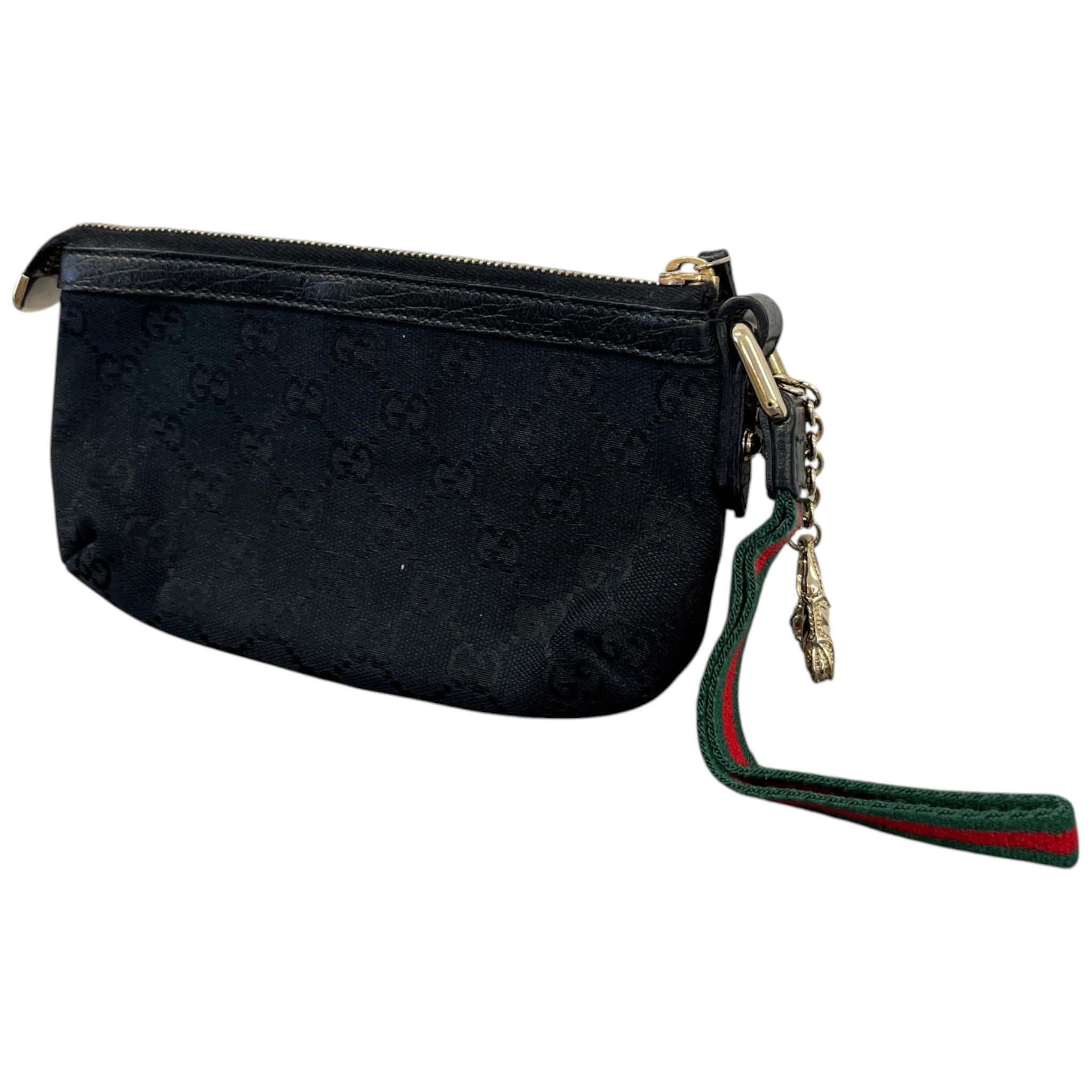 Women's Ophidia Web Wristlet Pouch Black