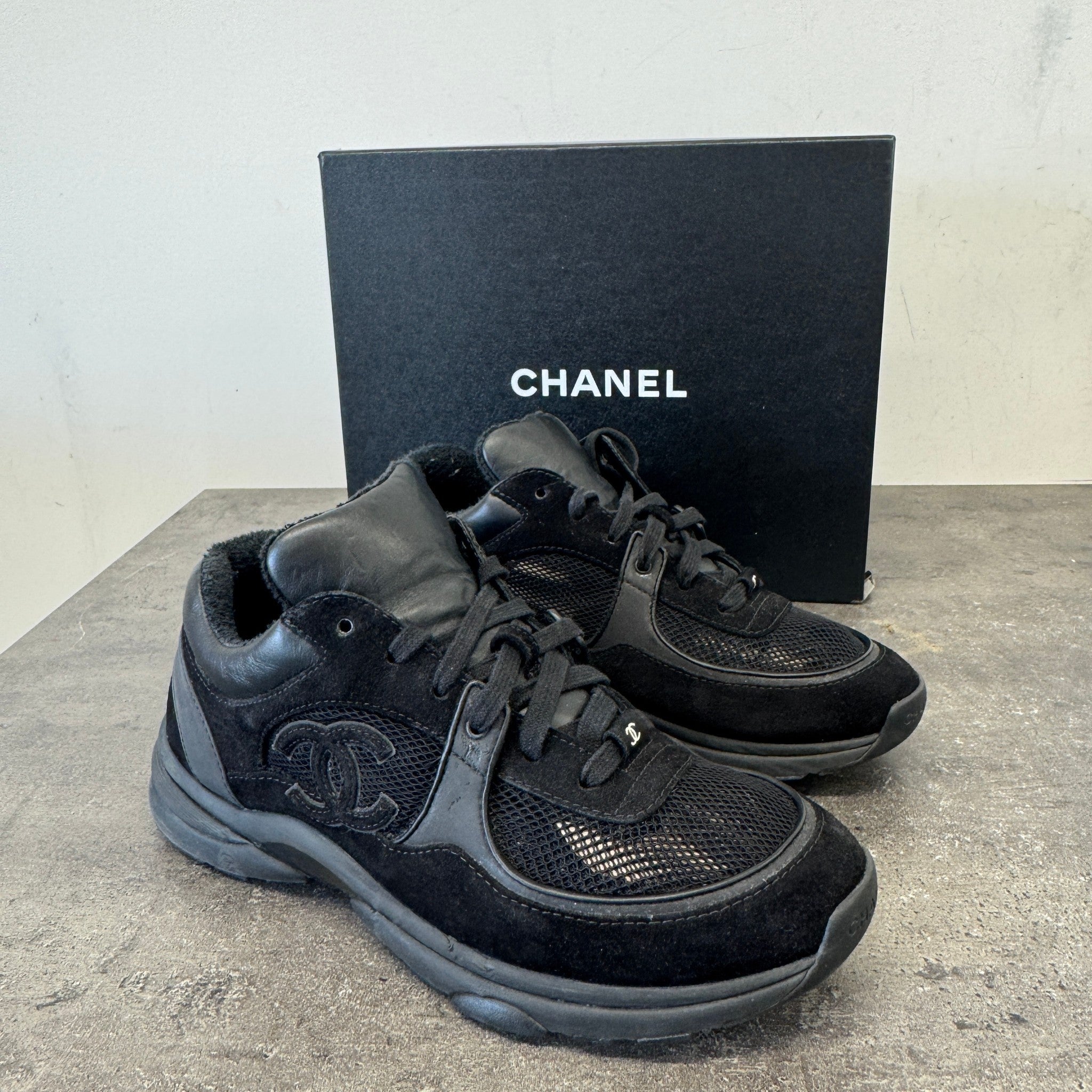 Men's Cc Runner Low Trainers Black Size EU 41 / UK 7