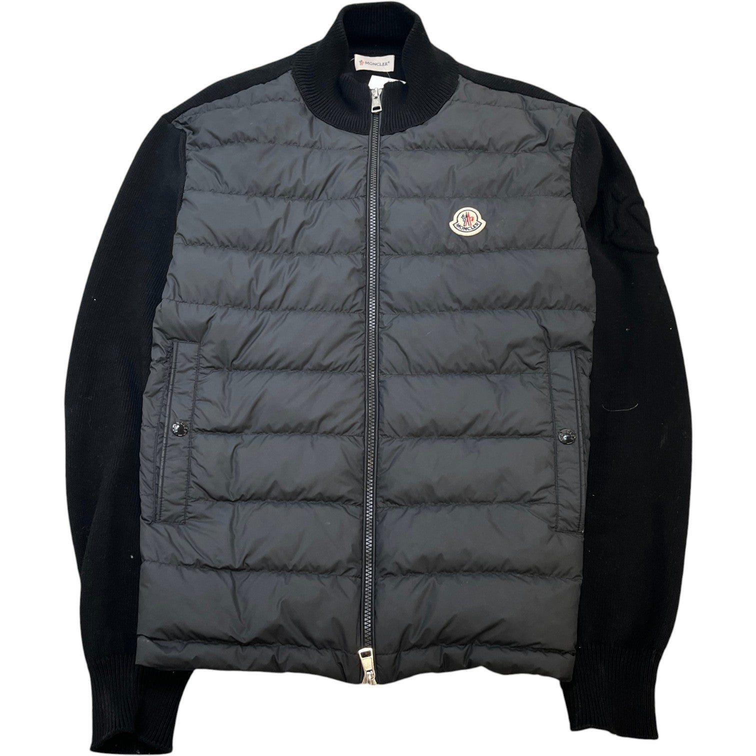 Men's Cardigan Tricot Jacket Black Size M