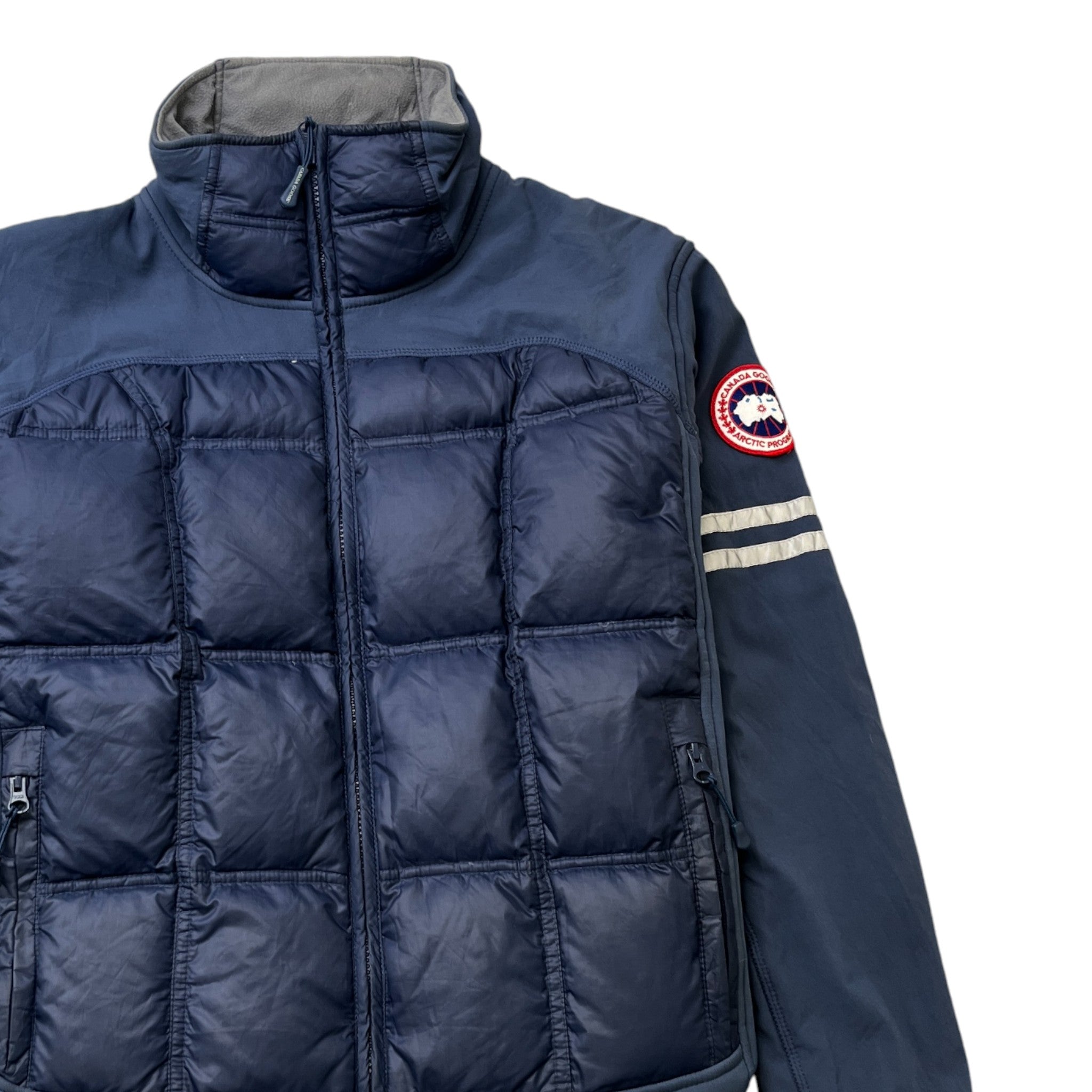 Men's Hybridge Polartec Down Jacket Navy Size L