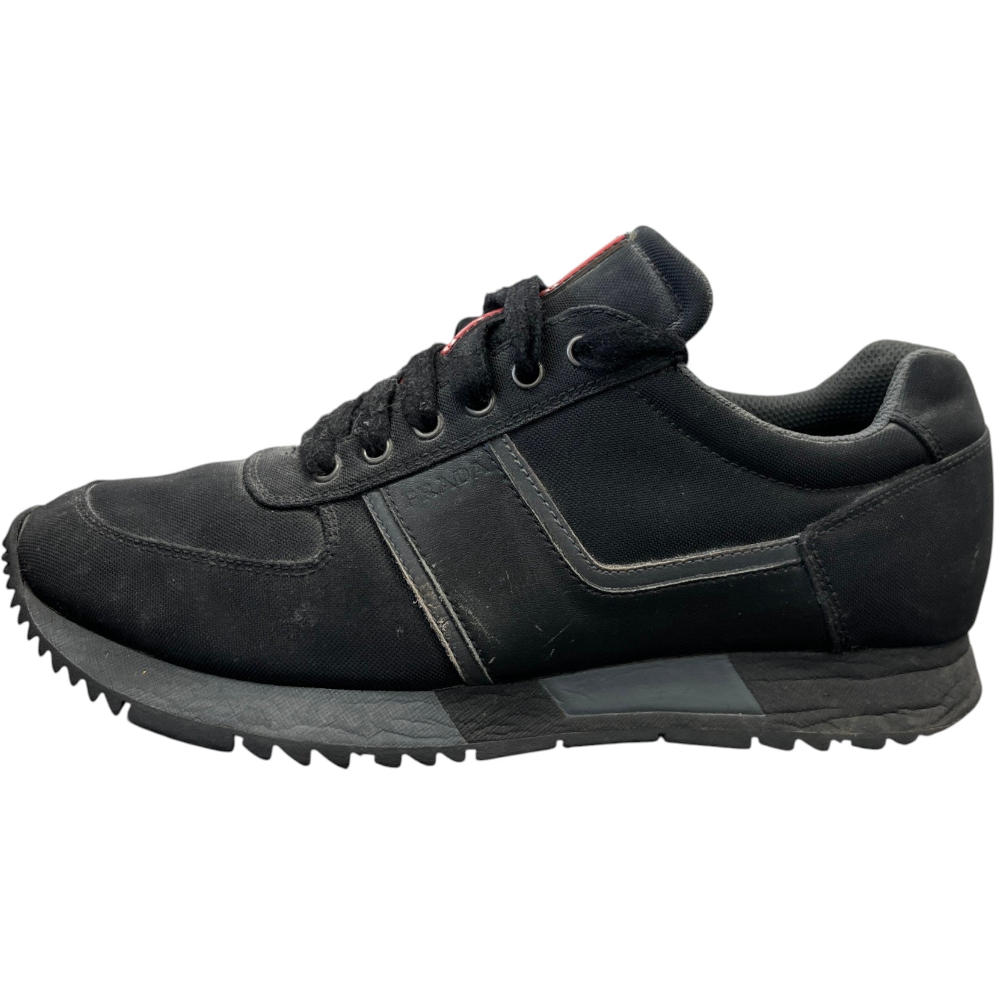 Men's Linear Rosa Runner Low Trainers Black Size EU 40.5 / UK 6.5