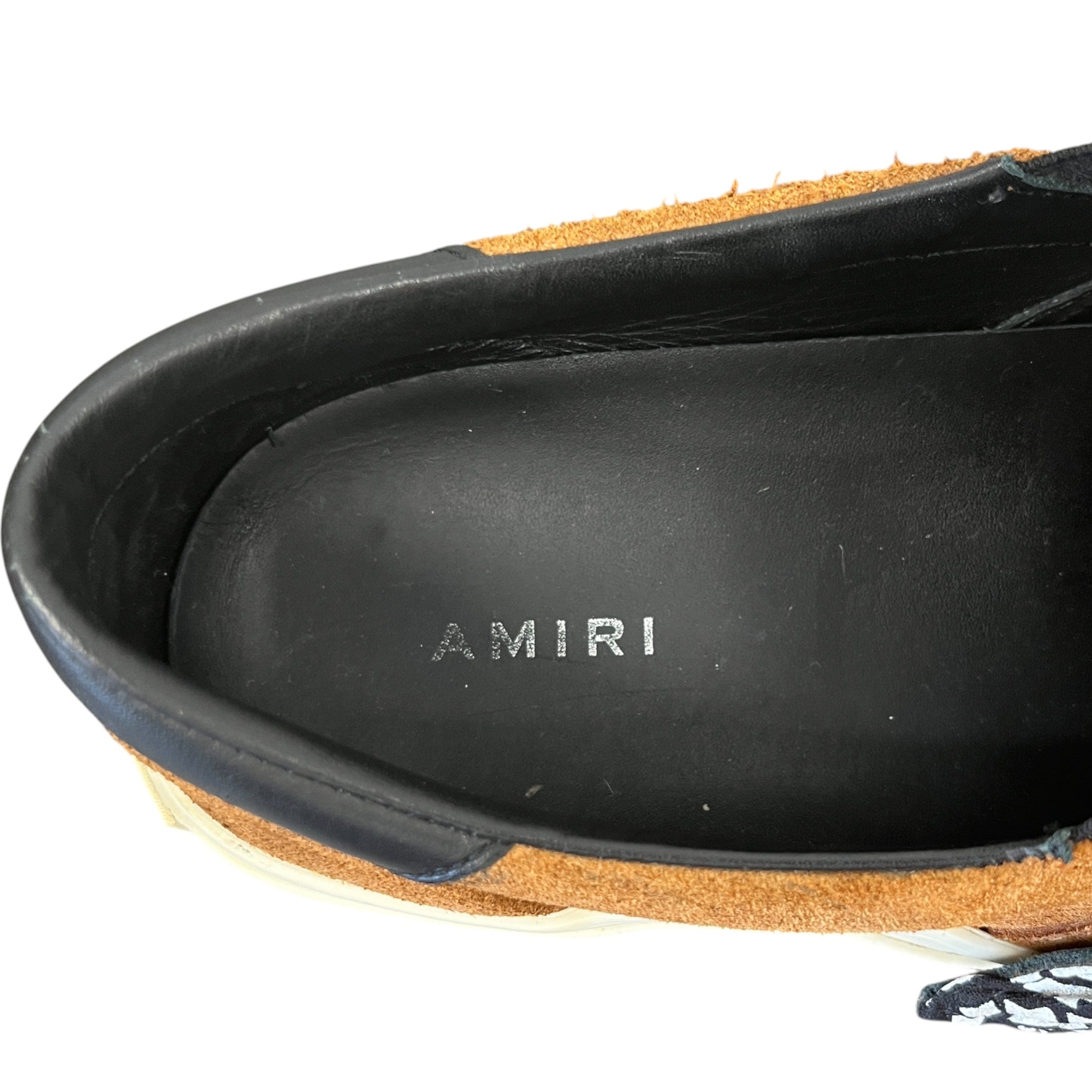 Men's Bandana Chain Buckle Loafers Tan Size EU 41 / UK 7