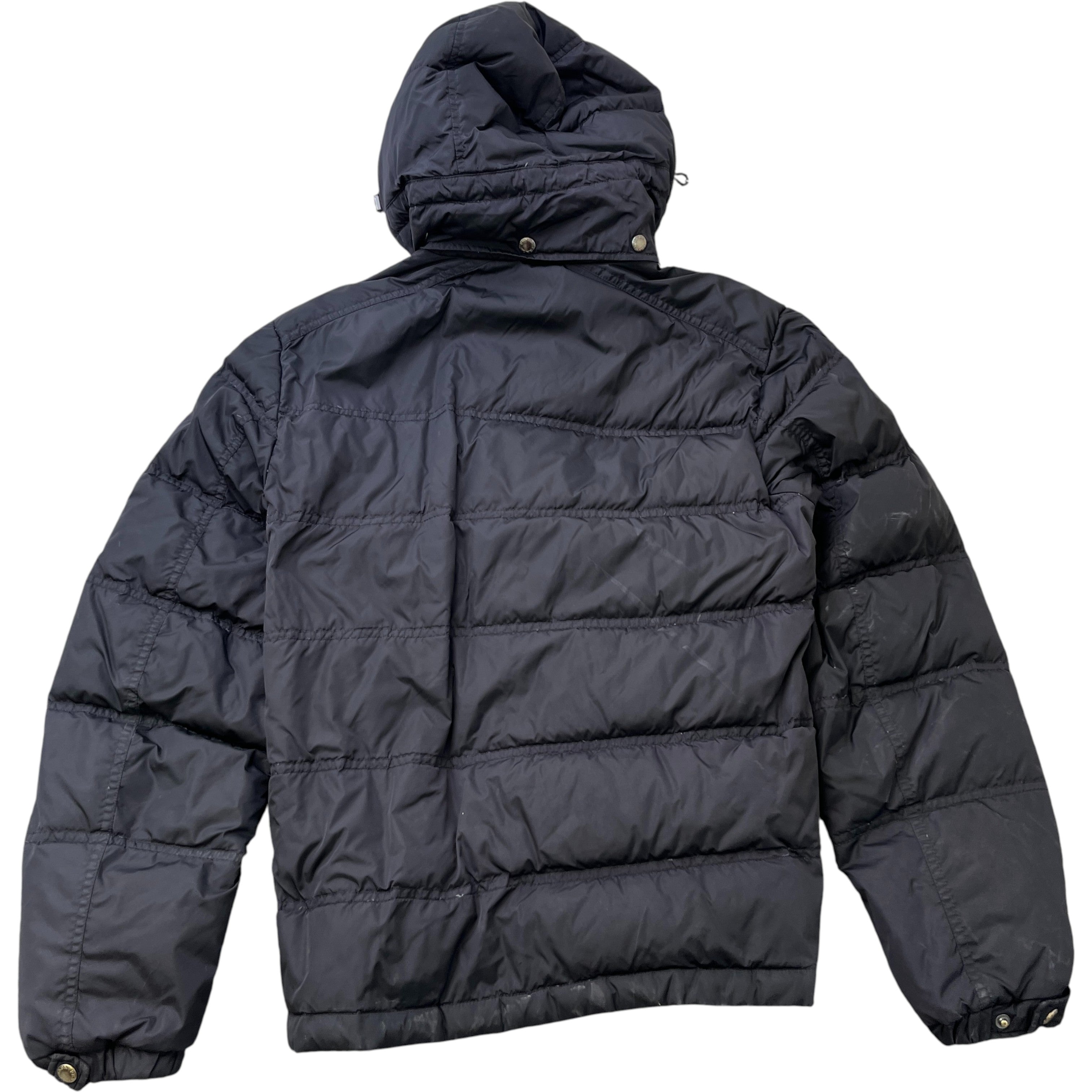 Men's Plaque Logo Down Jacket Black Size IT 48 / M