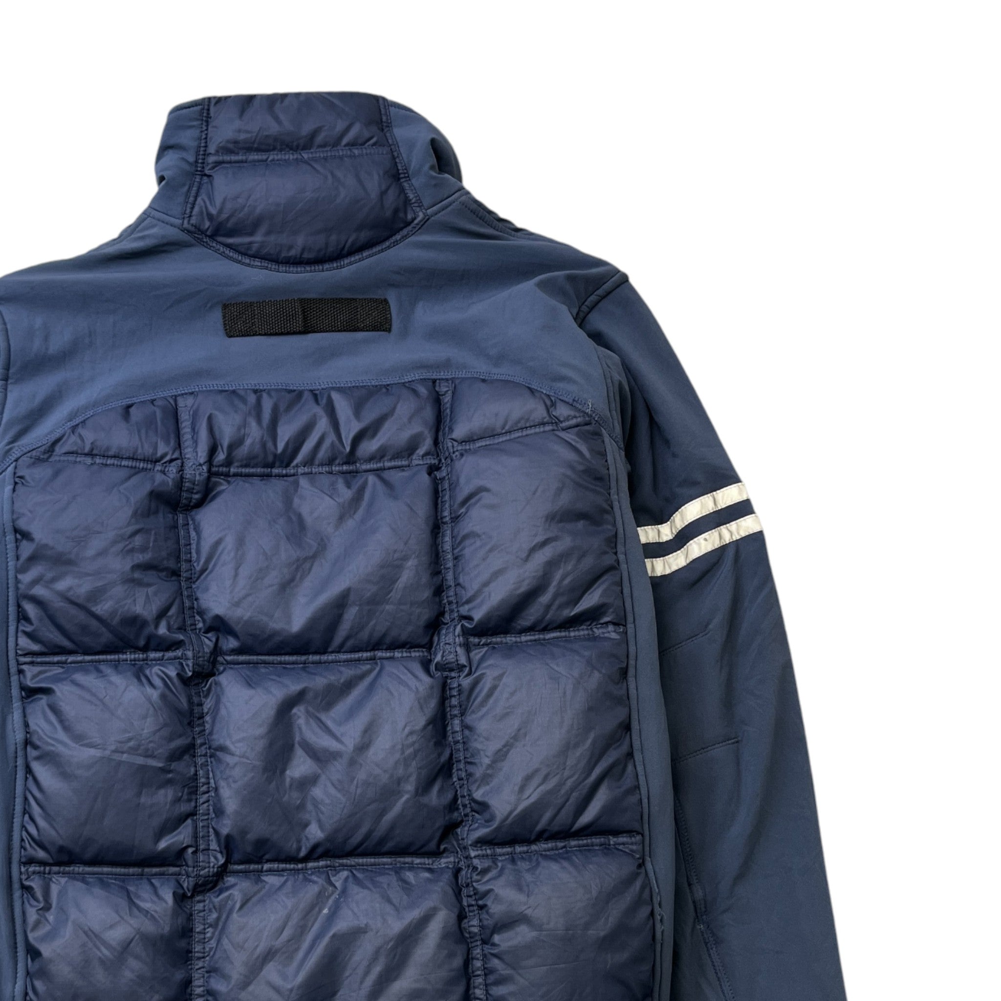 Men's Hybridge Polartec Down Jacket Navy Size L