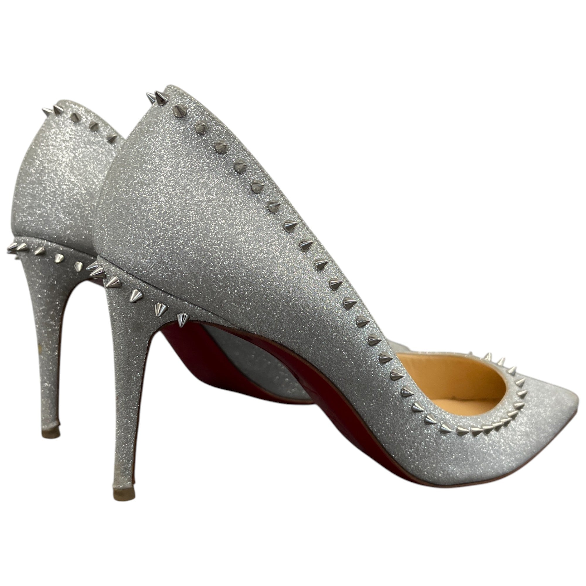 Women's Anjalina Heels Silver Size EU 39 / UK 6