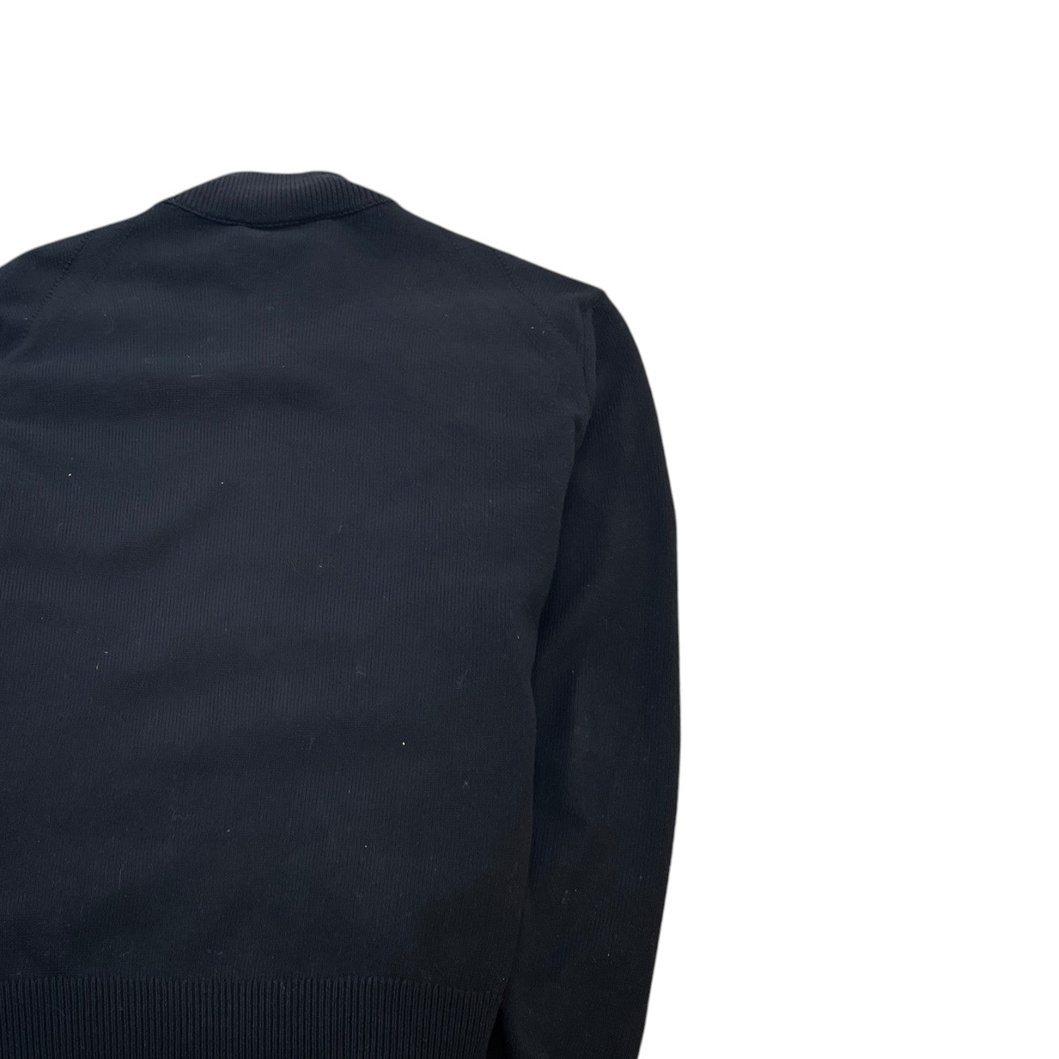 Men's Cardigan Tricot Jacket Black Size M