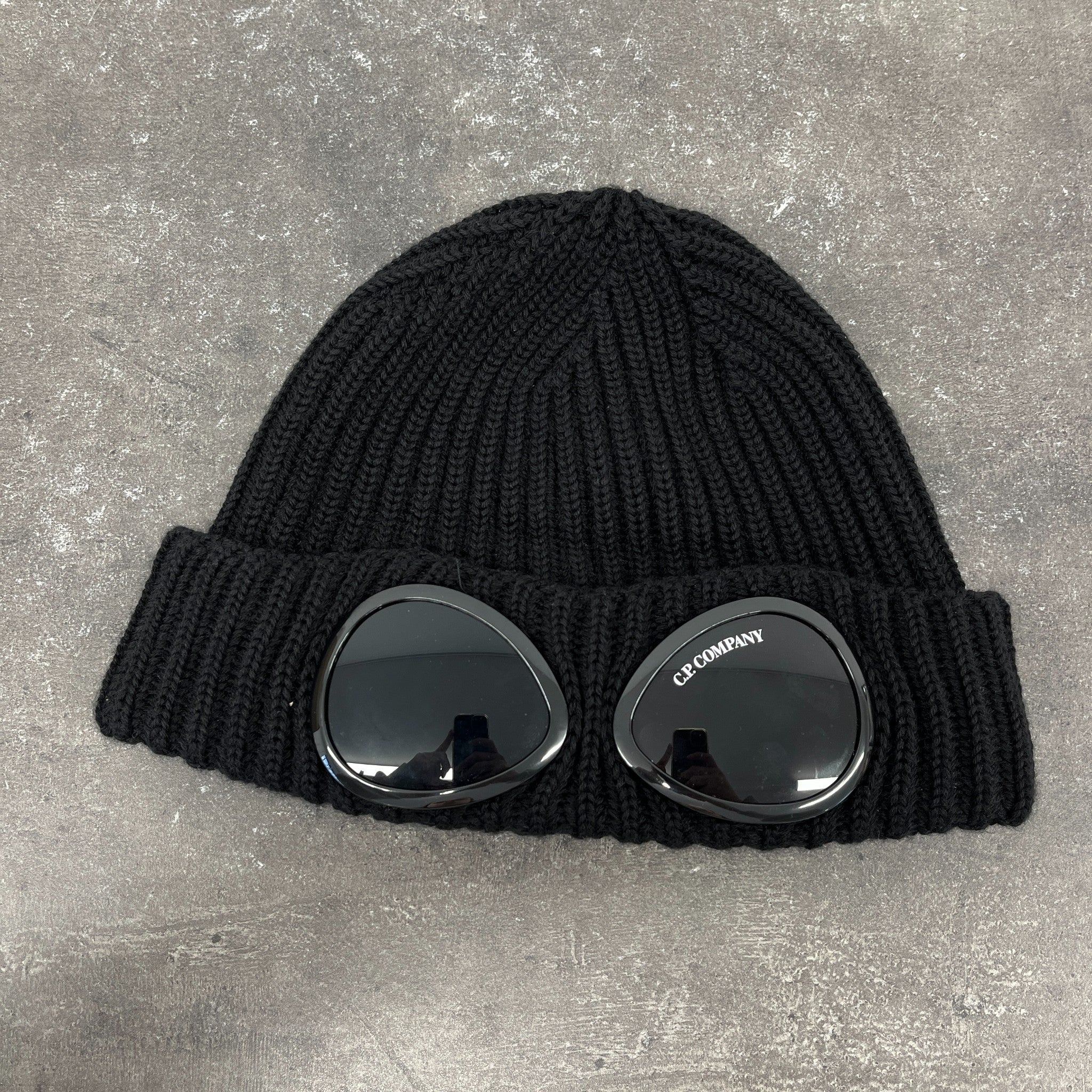 Men's Goggles Hat Black