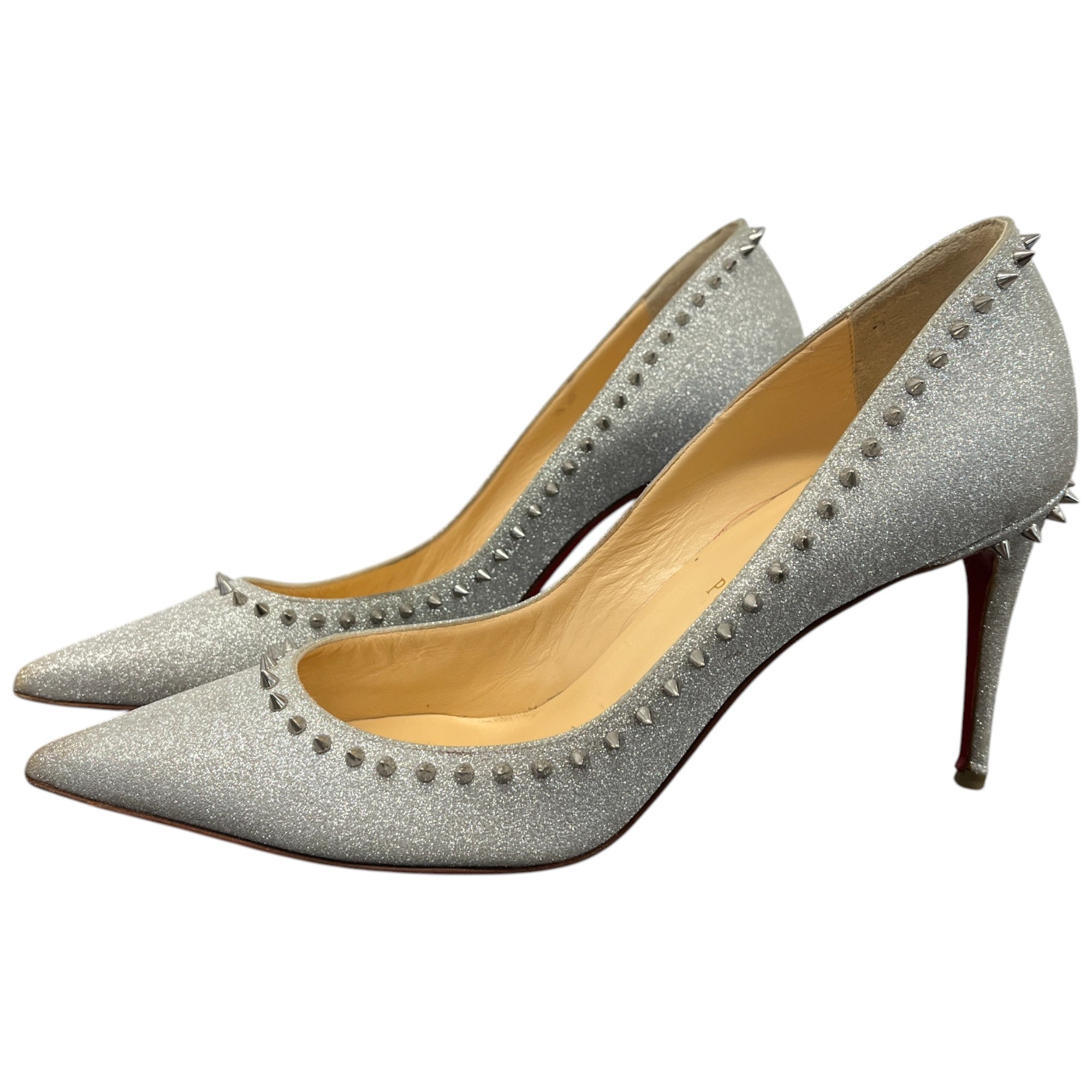 Women's Anjalina Heels Silver Size EU 39 / UK 6