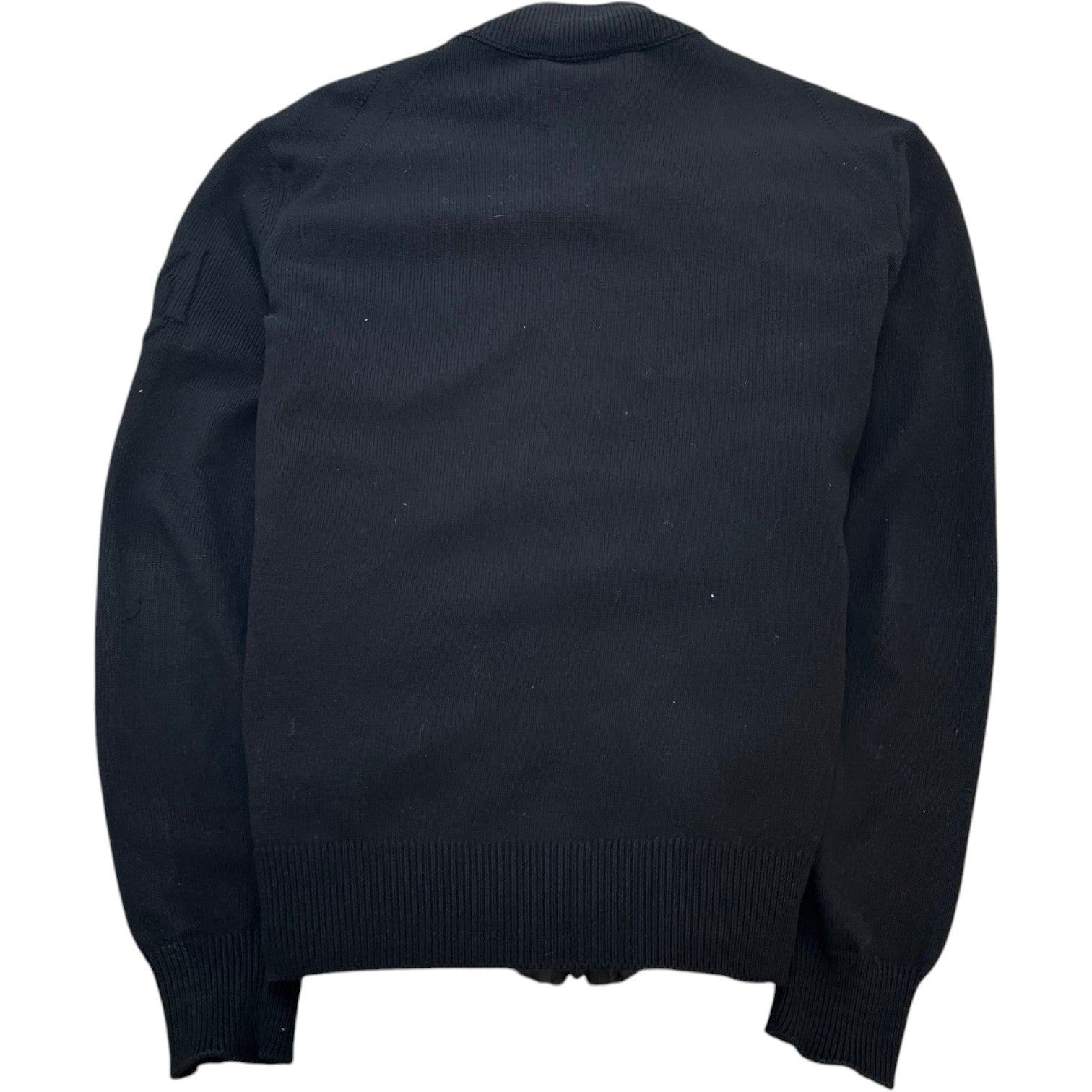 Men's Cardigan Tricot Jacket Black Size M