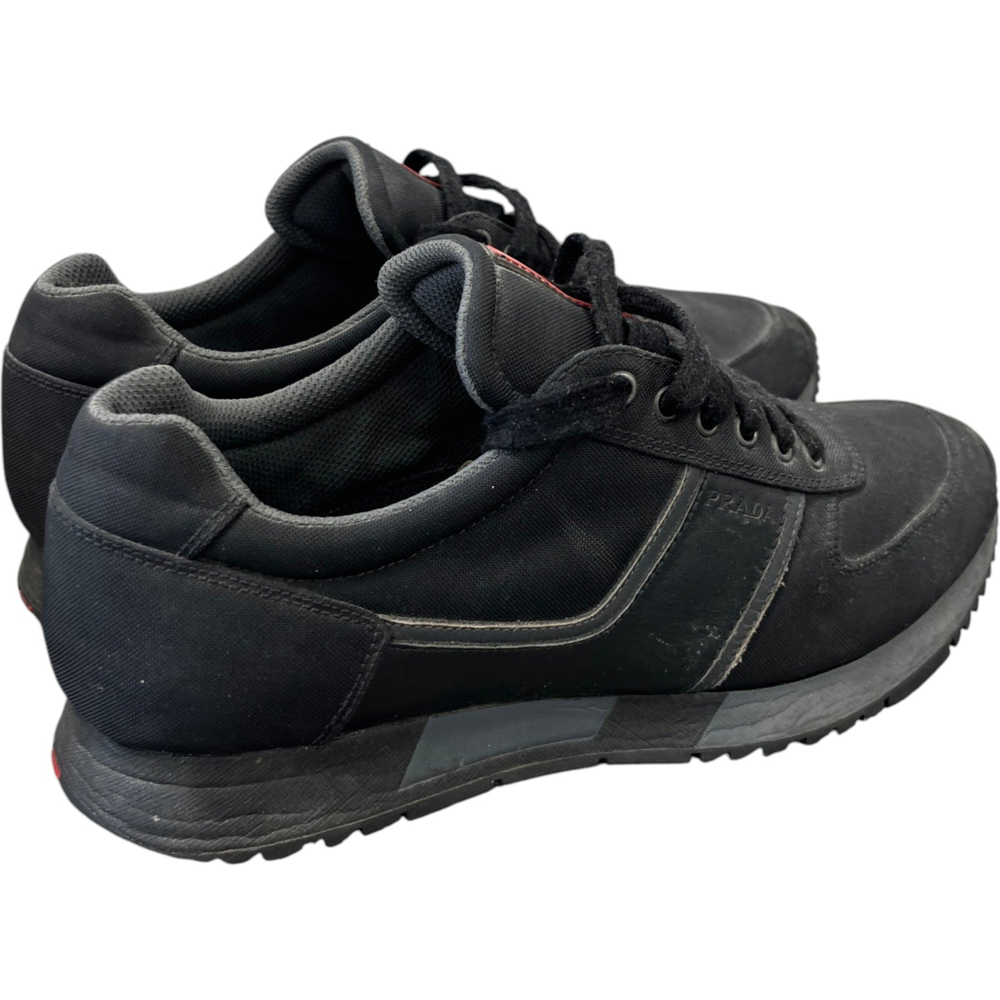 Men's Linear Rosa Runner Low Trainers Black Size EU 40.5 / UK 6.5