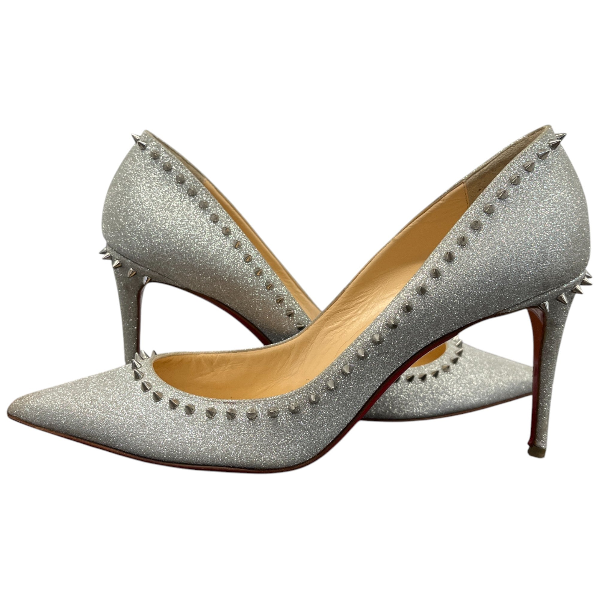 Women's Anjalina Heels Silver Size EU 39 / UK 6