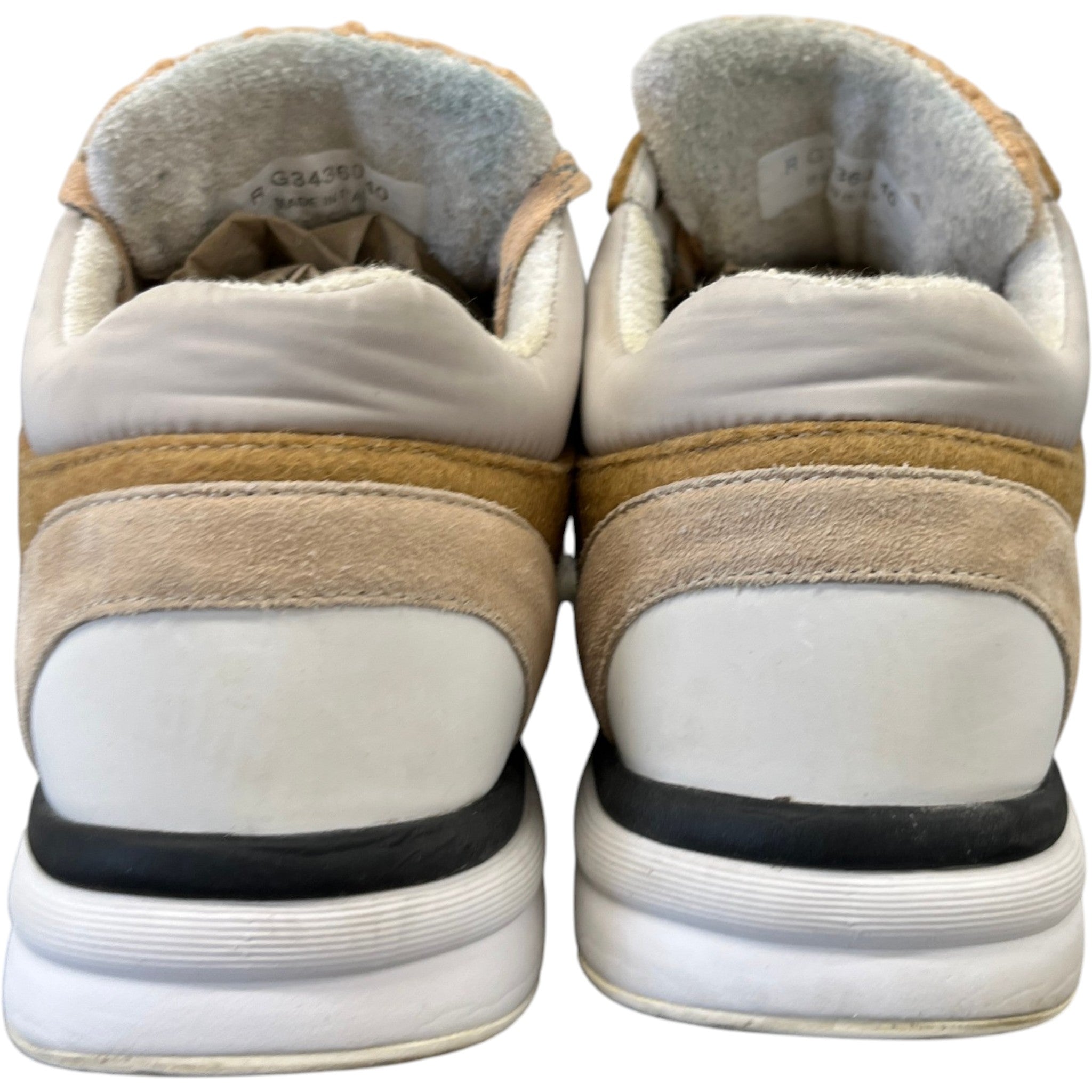 Women's Cc Runners Tweed Low Trainers Beige Size EU 40 / UK 7