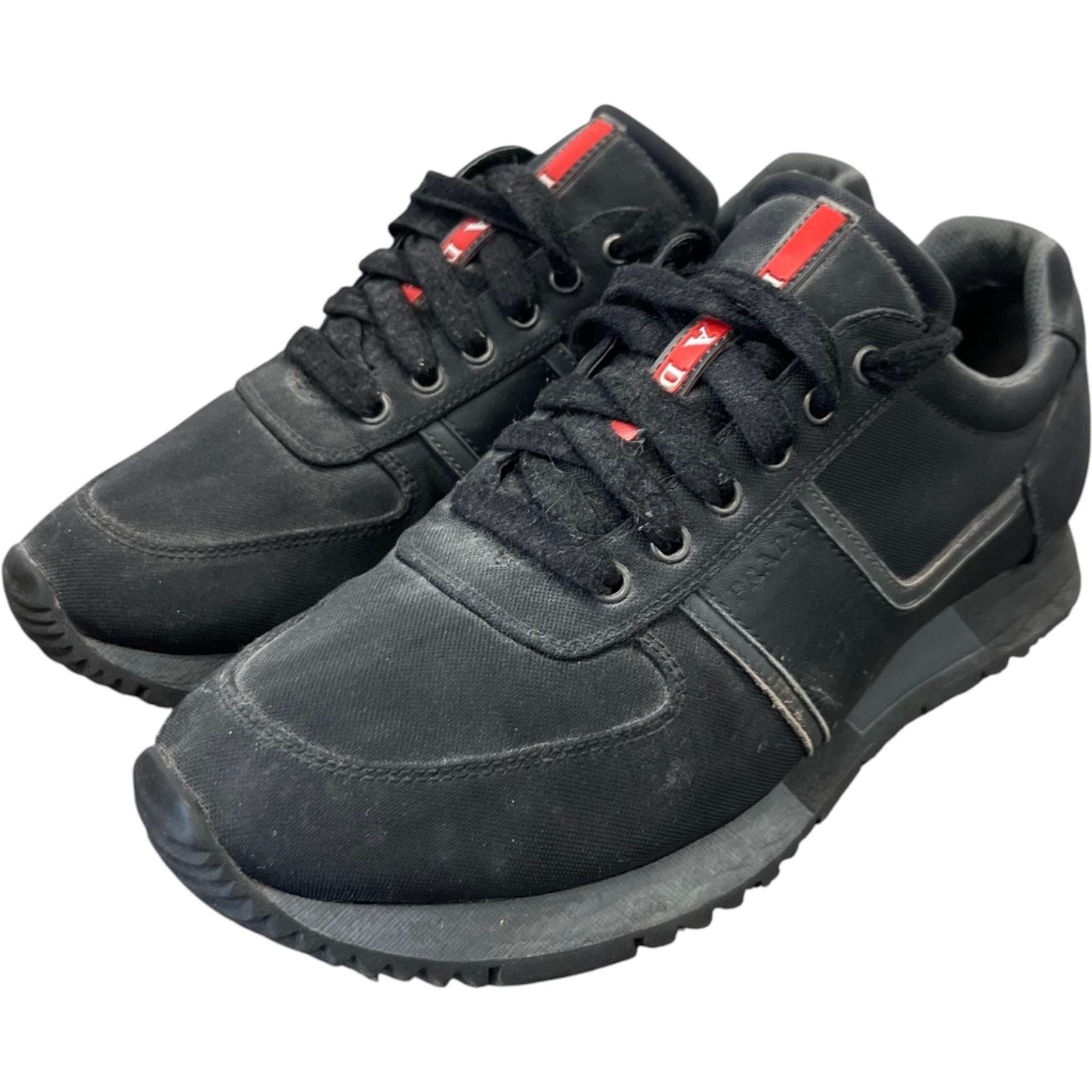 Men's Linear Rosa Runner Low Trainers Black Size EU 40.5 / UK 6.5
