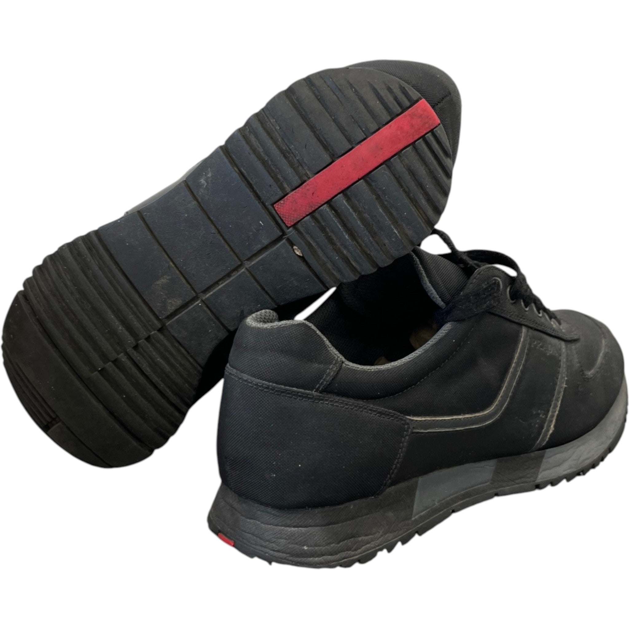 Men's Linear Rosa Runner Low Trainers Black Size EU 40.5 / UK 6.5