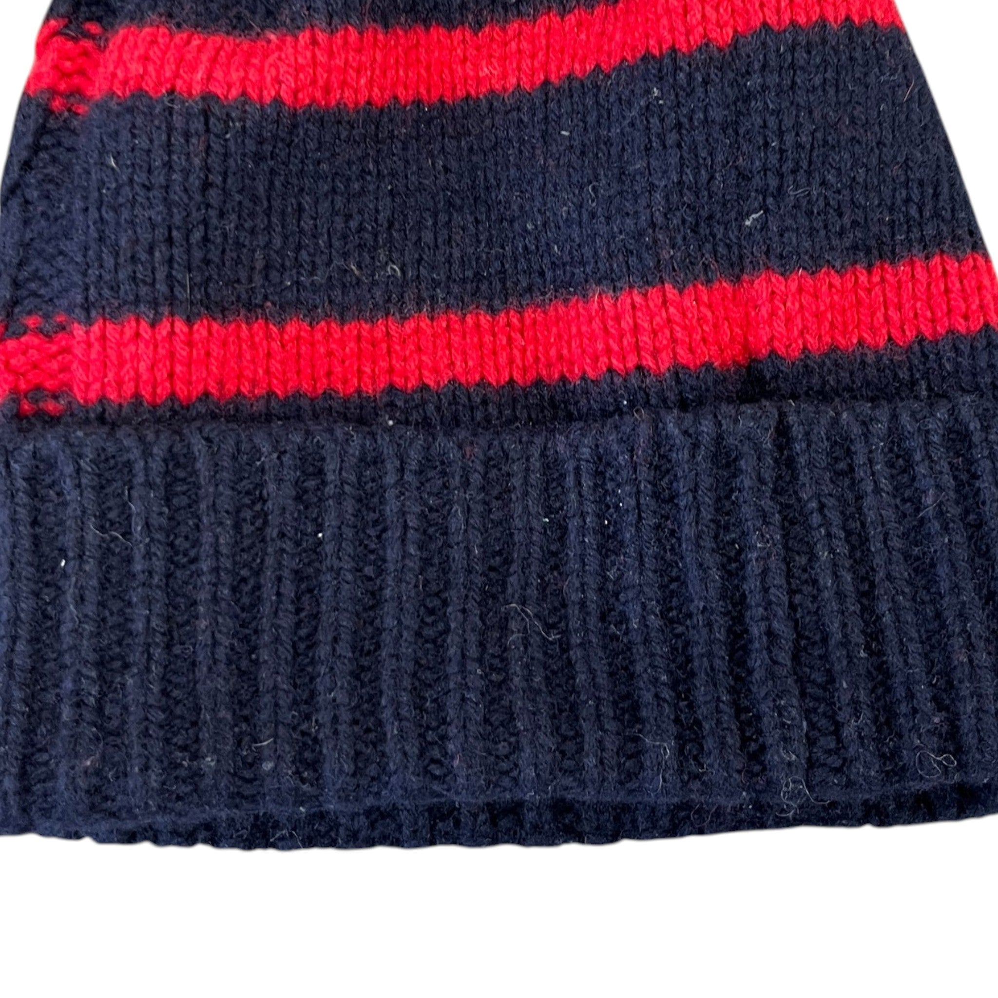 Men's Berretto Beanie Hat Navy