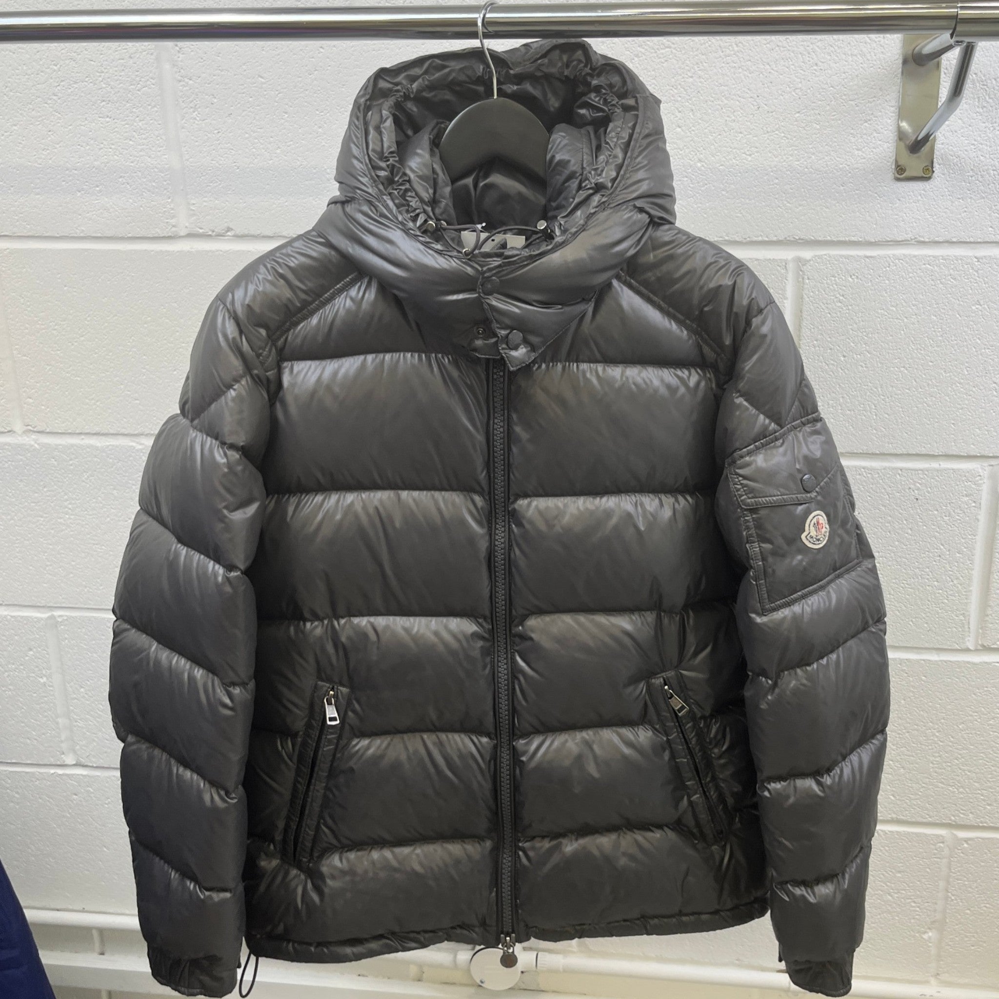 Men's Maya Down Jacket Charcoal Size 4 / XL