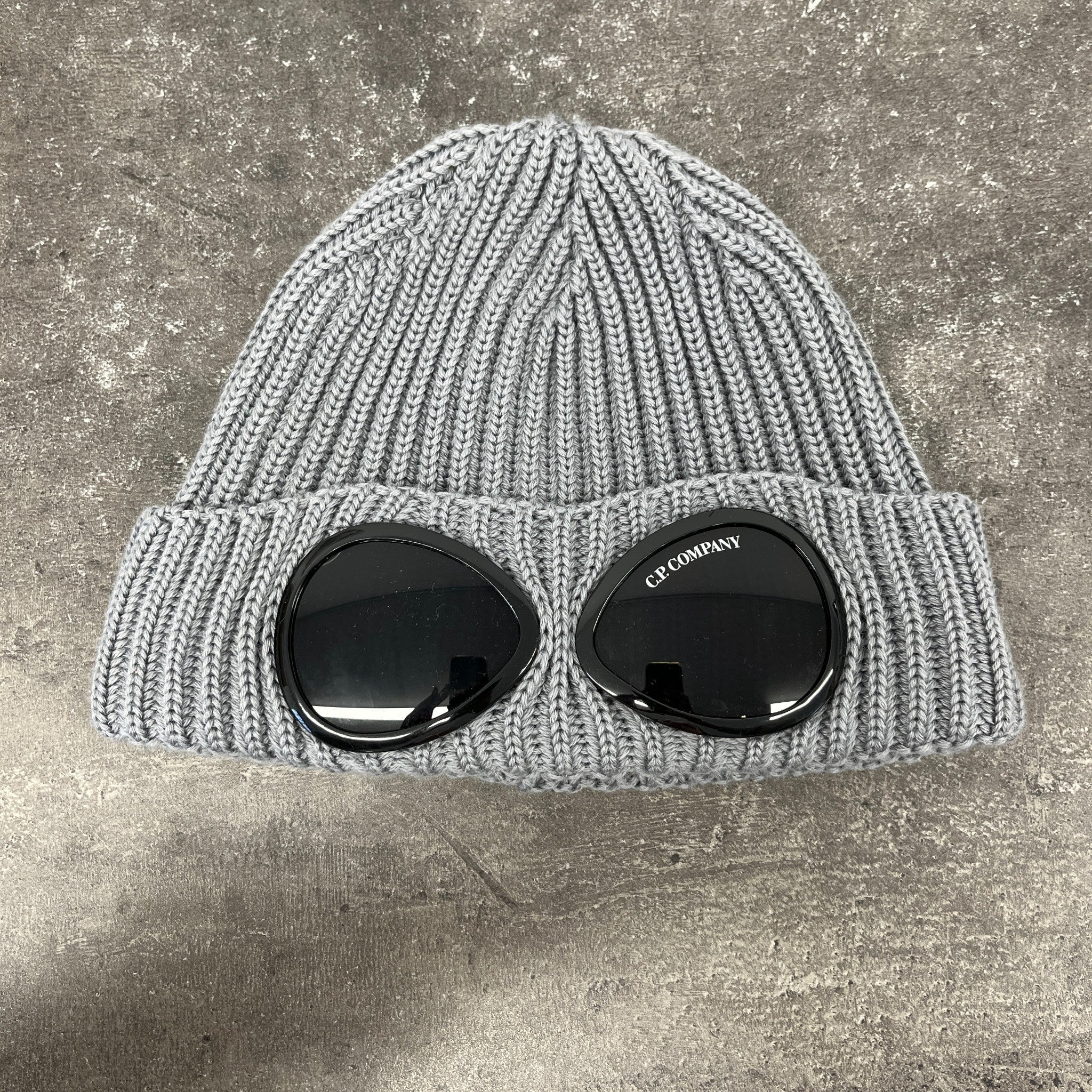 Men's Goggles Hat Grey
