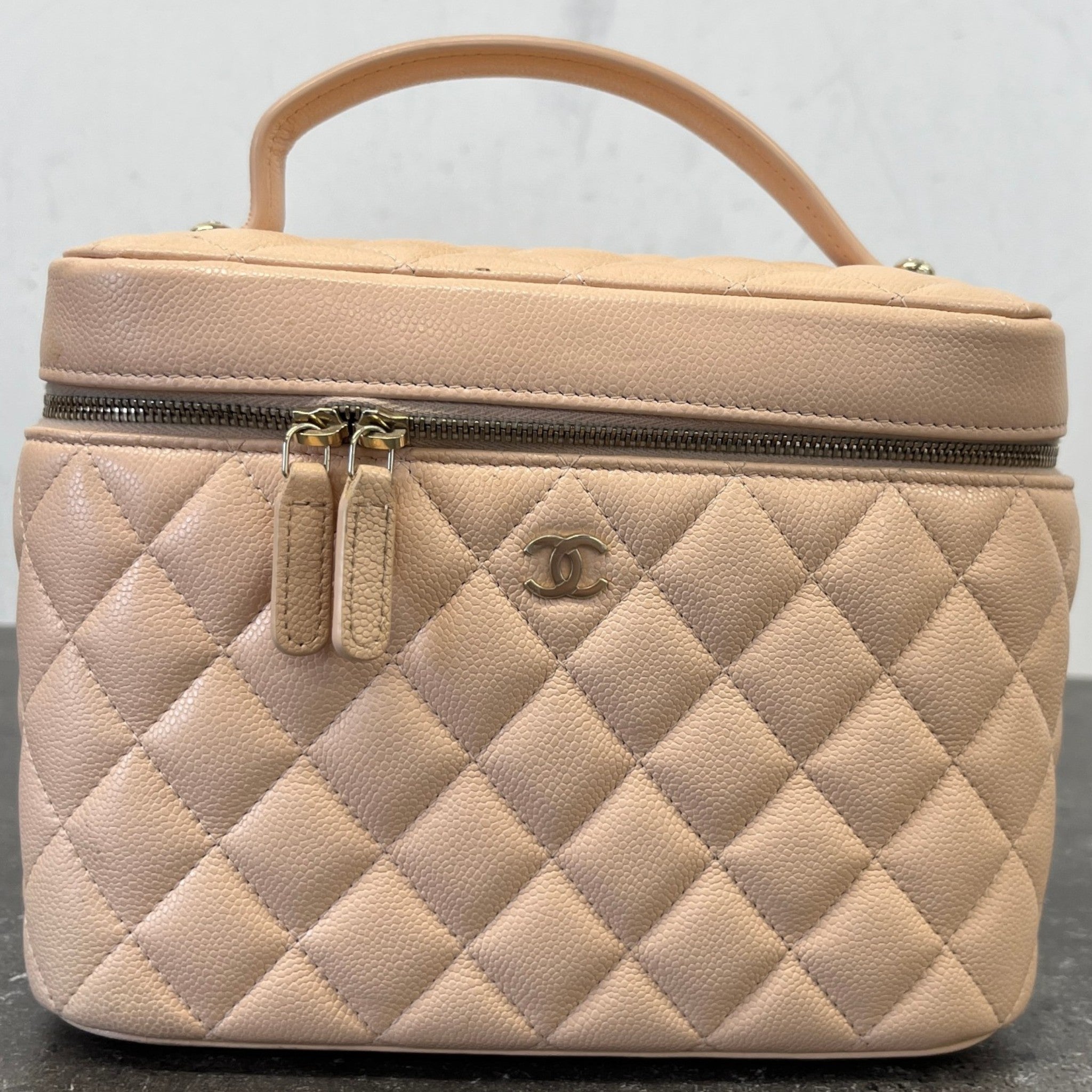 Women's Small Vanity Case Pouch Pink