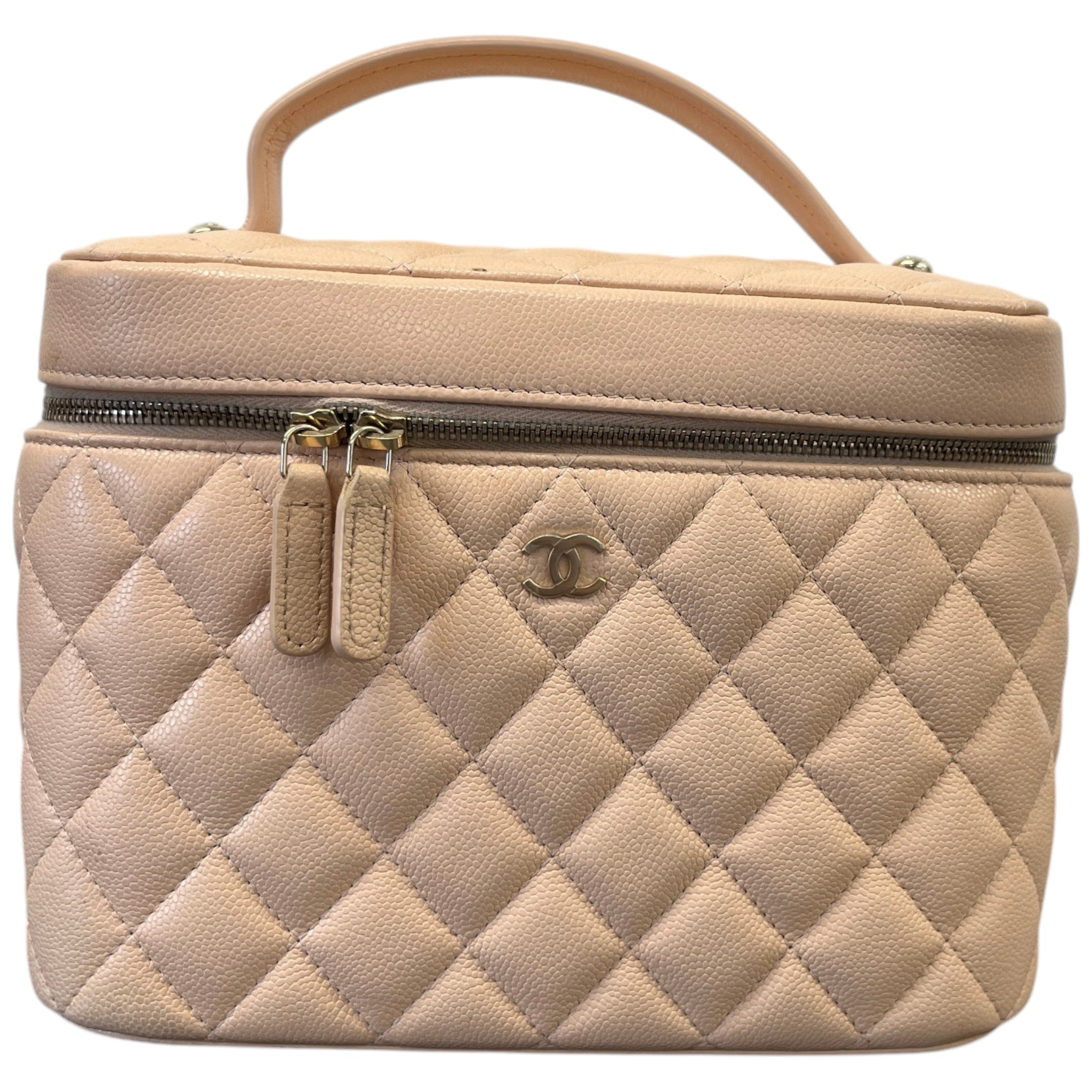 Women's Small Vanity Case Pouch Pink