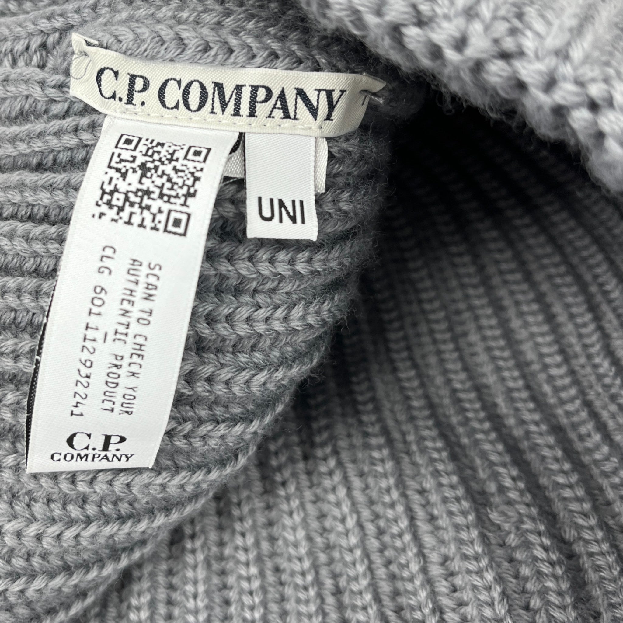 Men's Goggles Hat Grey