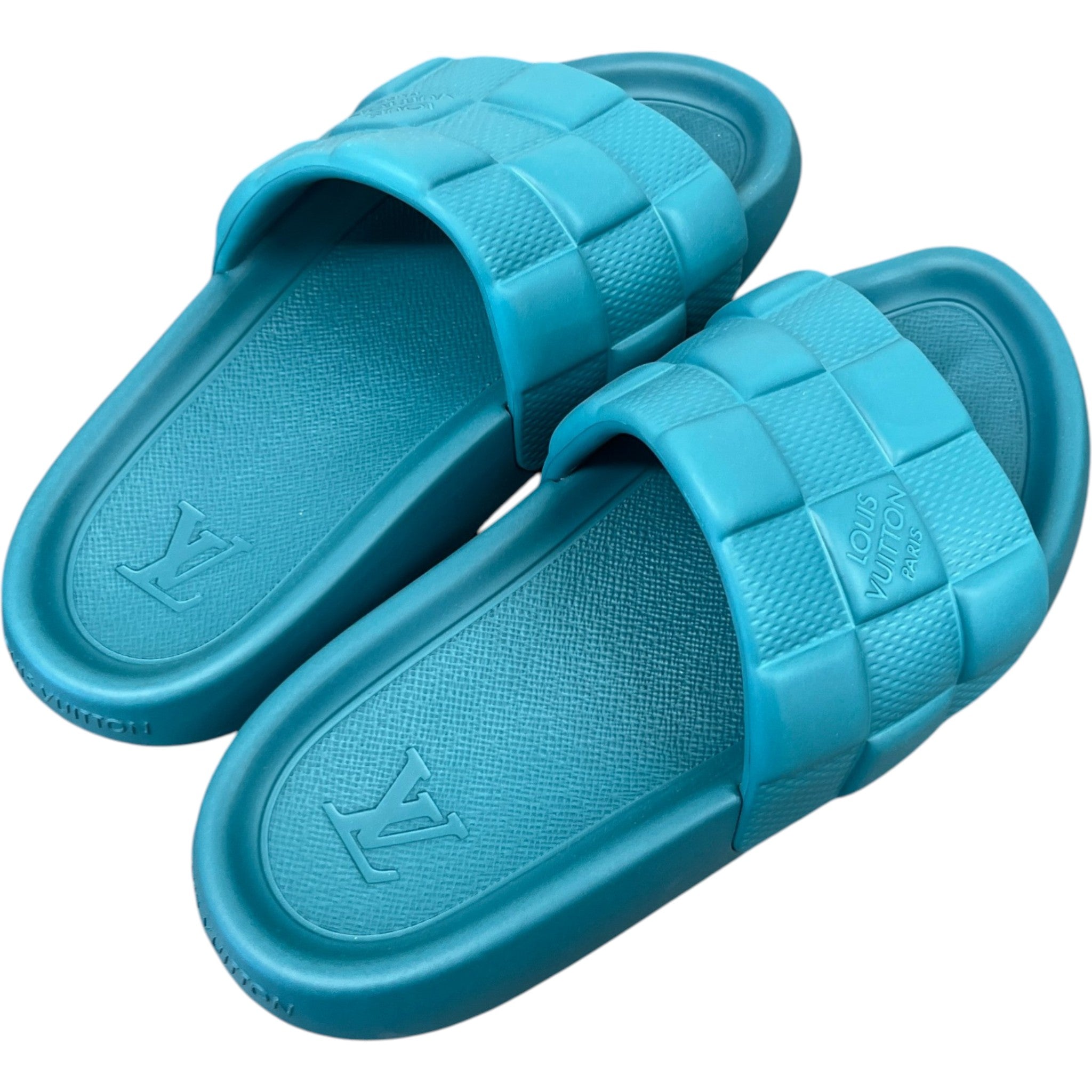 Men's Waterfront Mules Slides Green Size EU 39 / UK 5