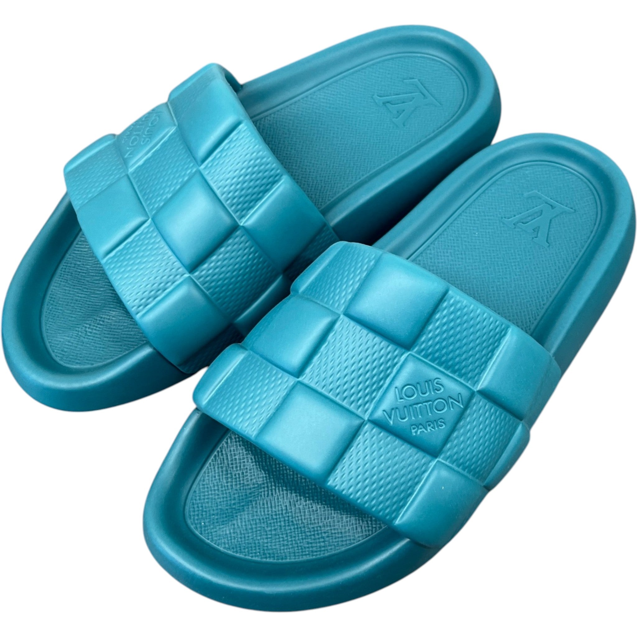 Men's Waterfront Mules Slides Green Size EU 39 / UK 5