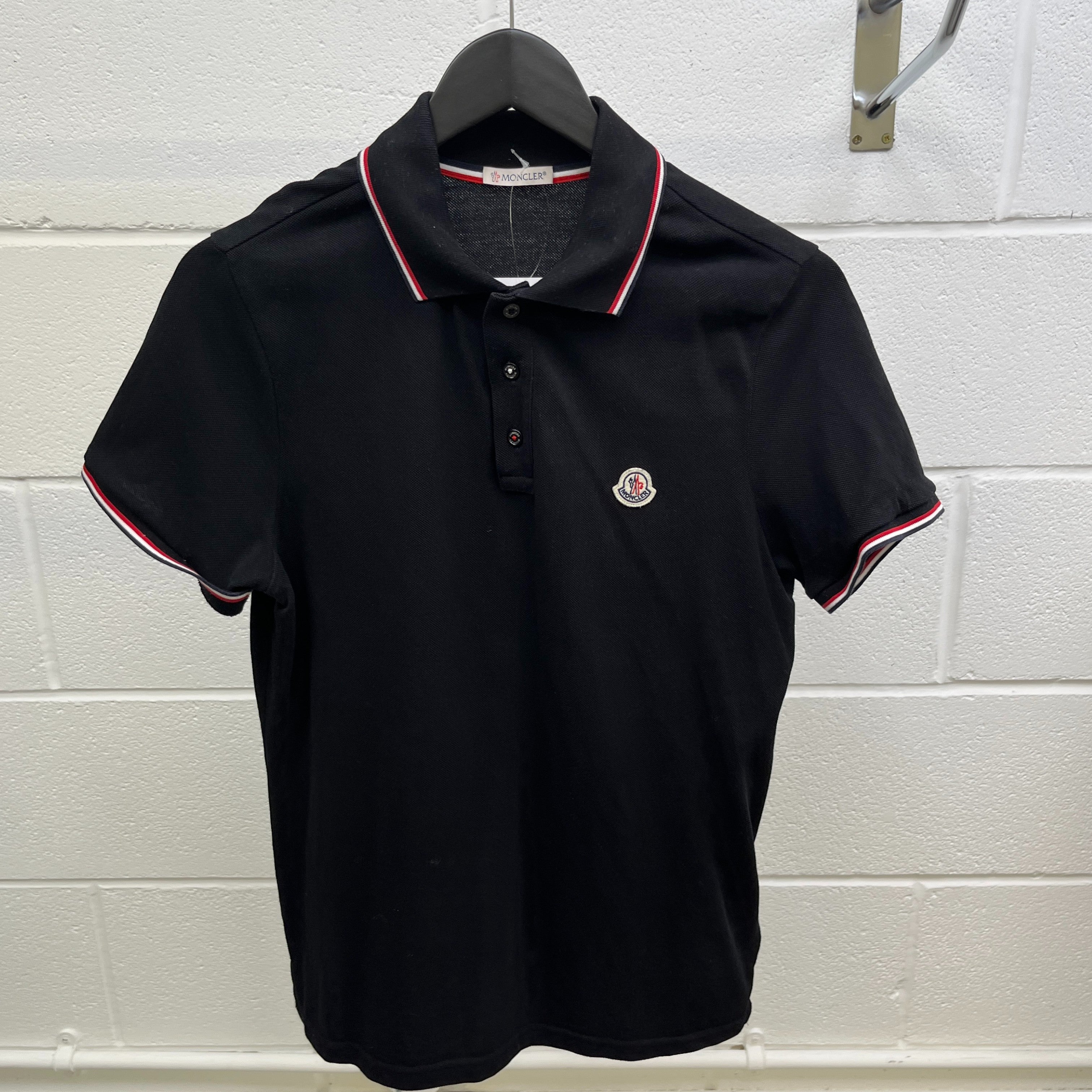 Men's Maglia Polo Shirt Black Size S
