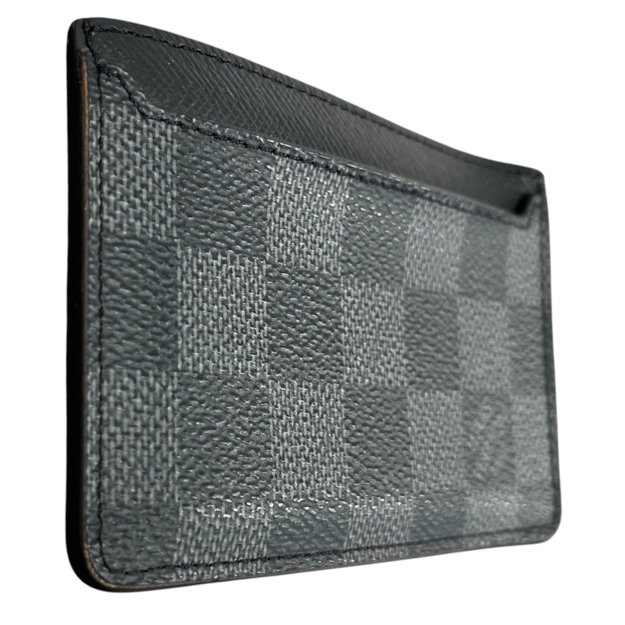 Men's Neo Portes Damier Graphite Card Holder Black