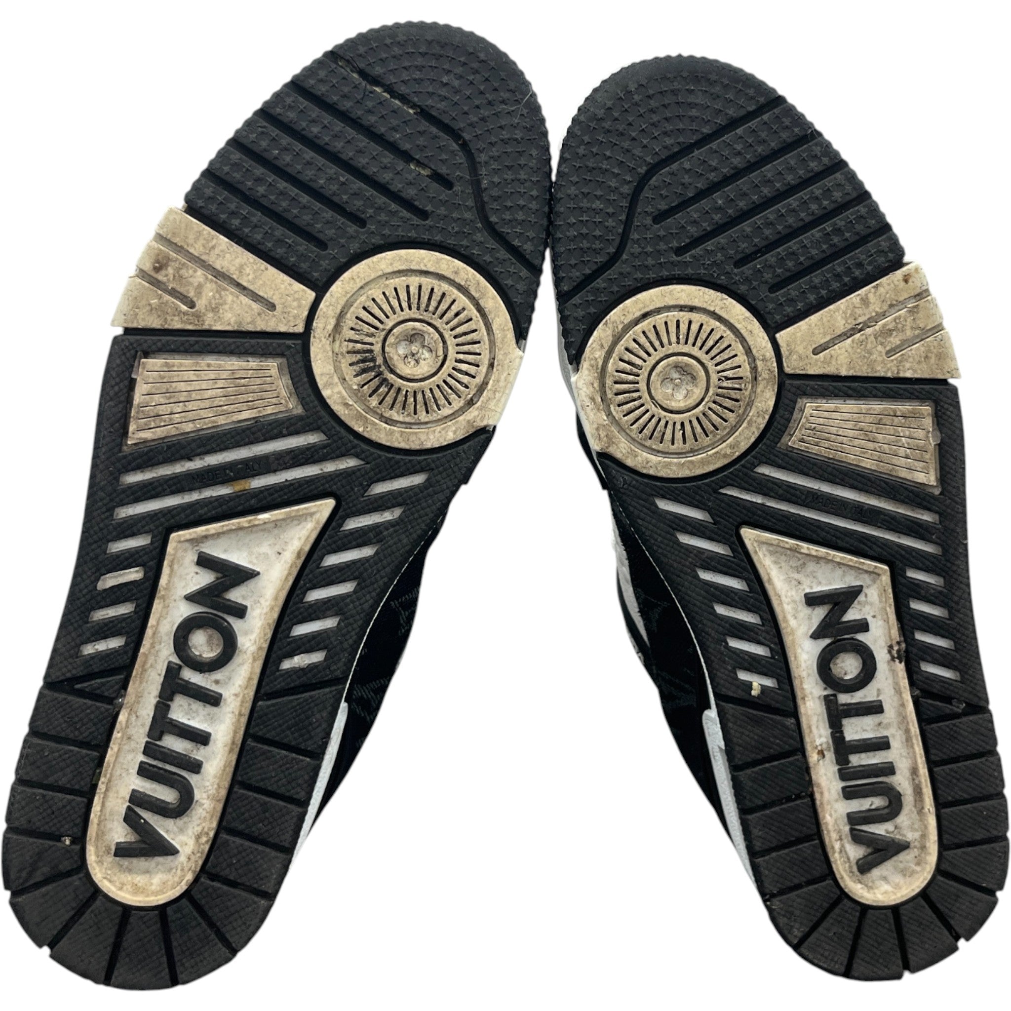 Men's Lv Denim Low Trainers Black Size EU 40.5 / UK 6.5