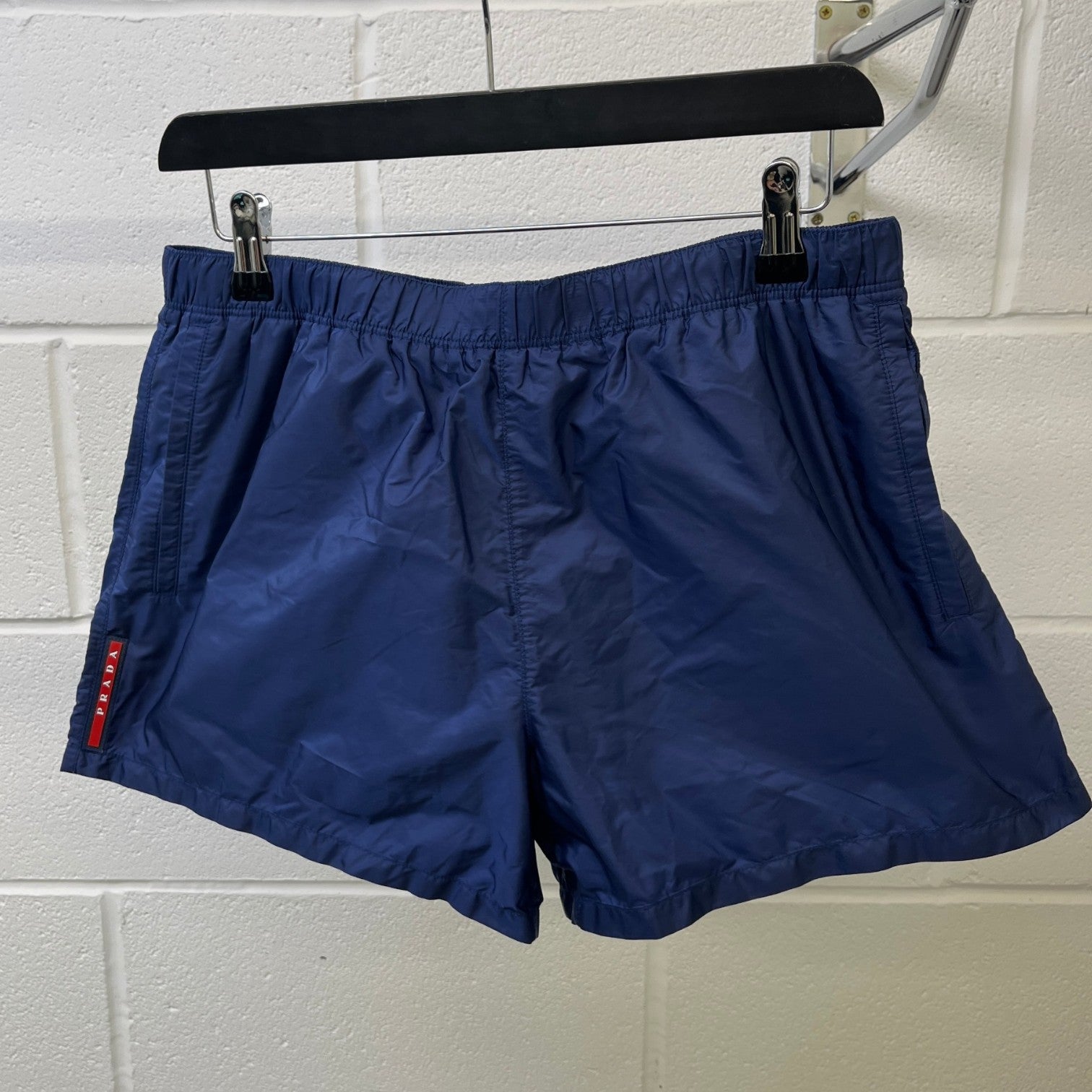 Men's Linea Rossa Nylon Swim Shorts Navy Size W34 / IT 50