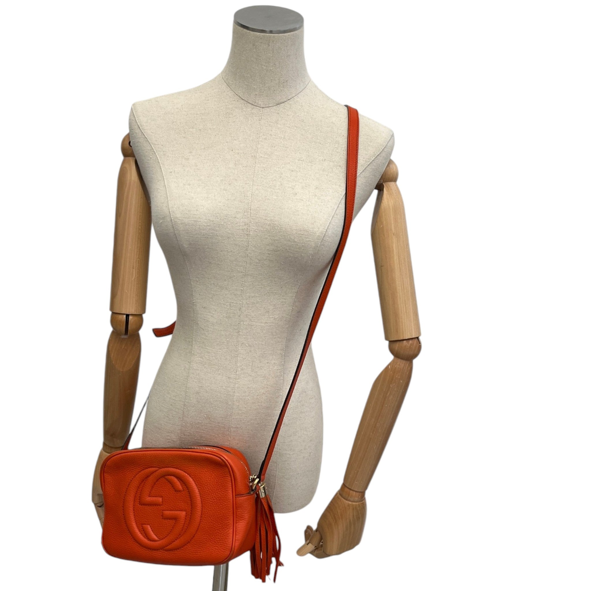 Women's Small Soho Disco Cross Body Bag Orange