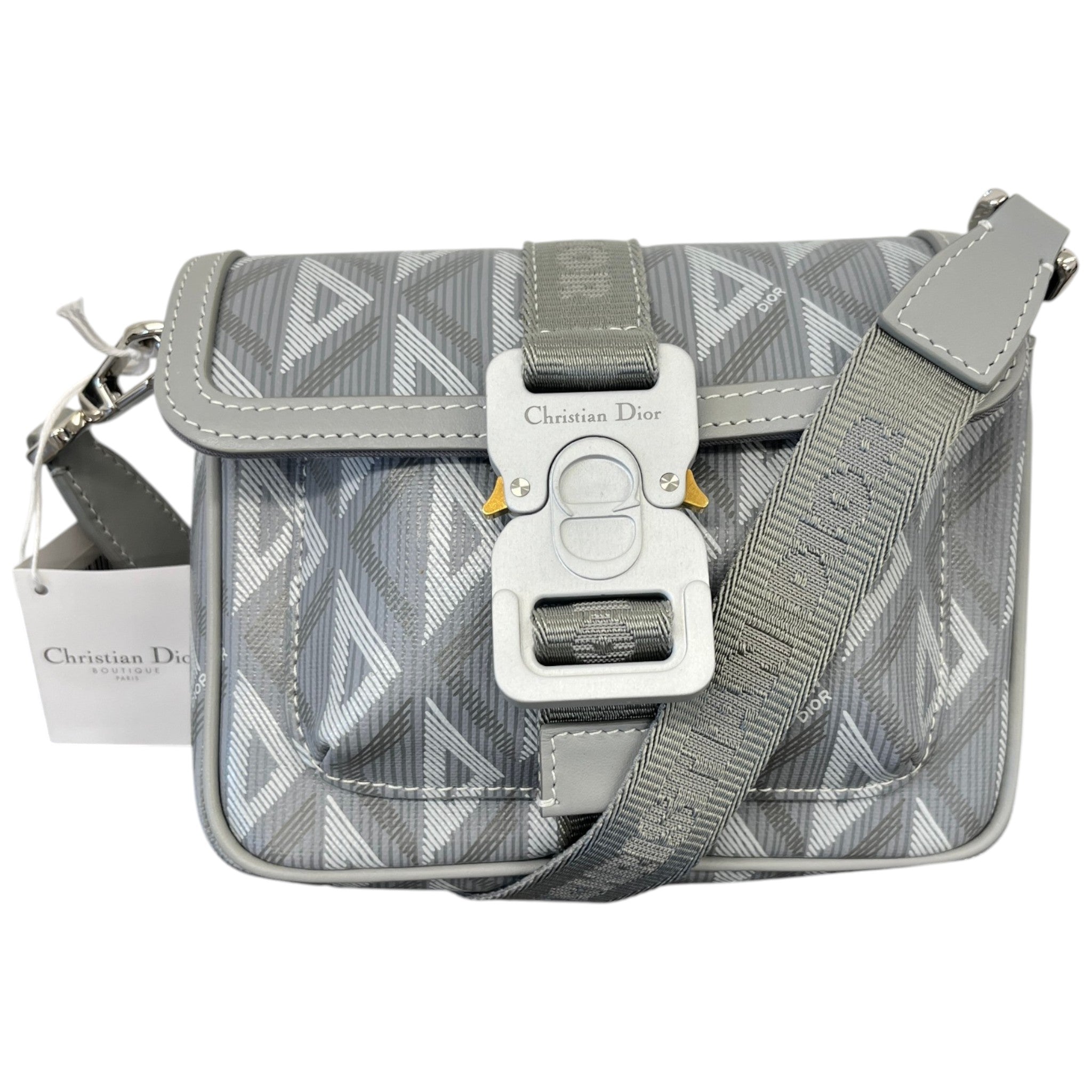 Men's Hit The Road Messenger Bag Grey