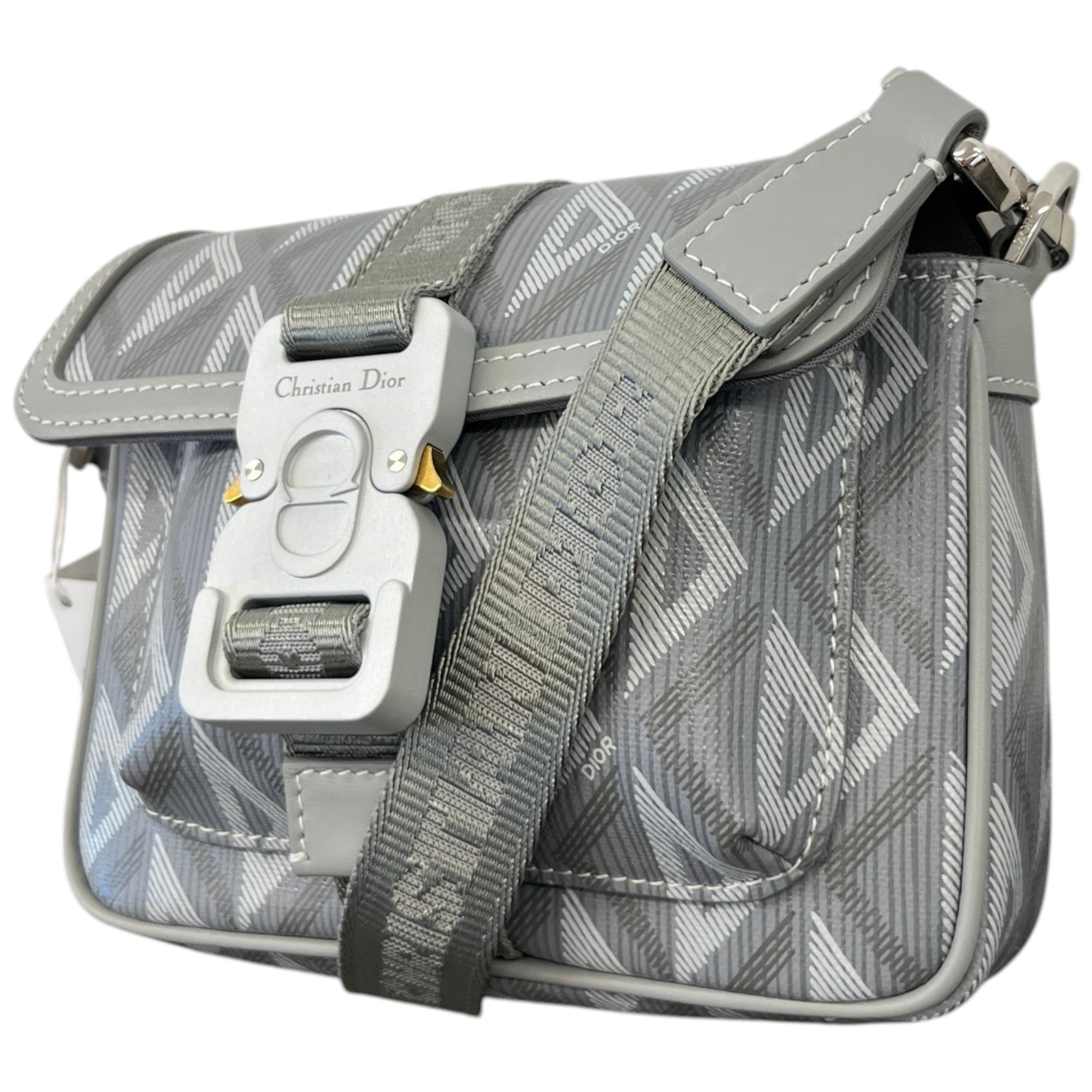 Men's Hit The Road Messenger Bag Grey