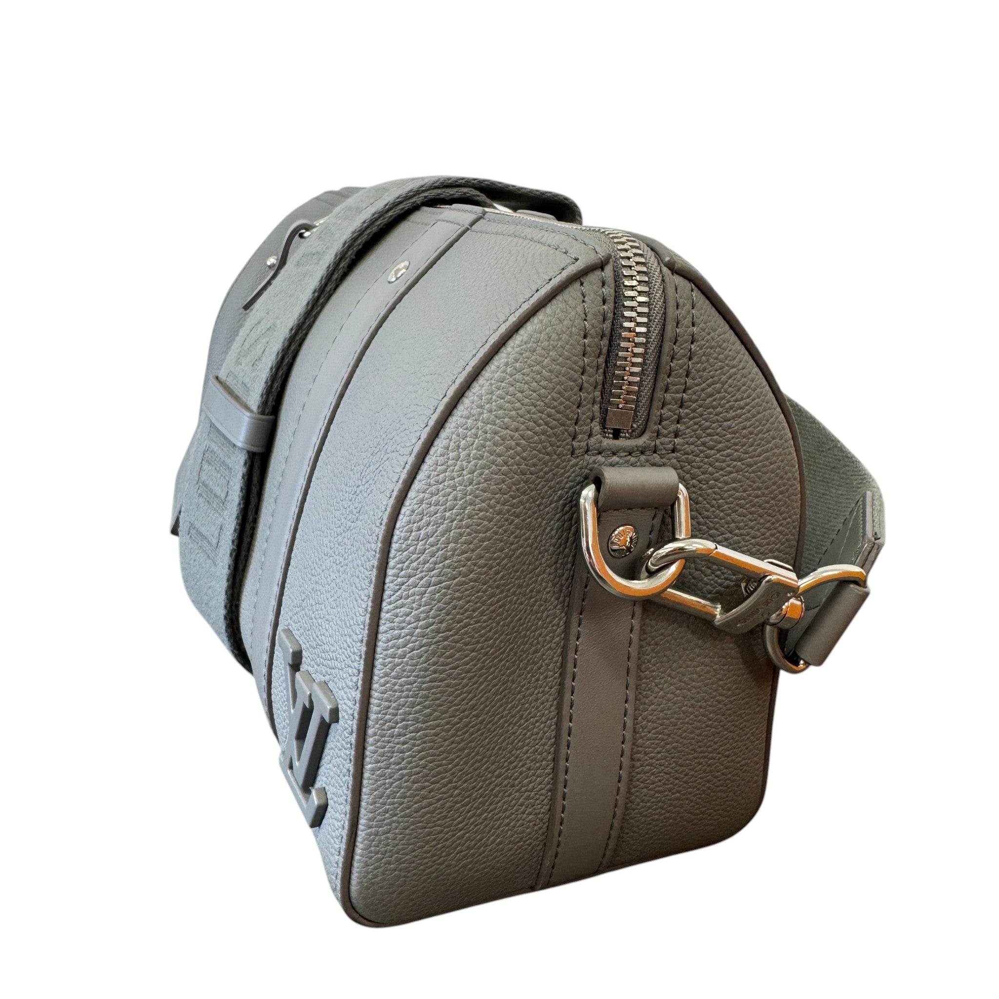 Men's Aerogram City Keepall Crossbody Bag Grey