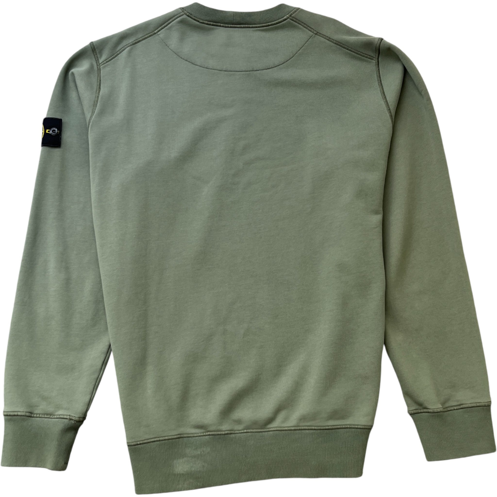 Men's Applique Logo Jumper Khaki Size XXL