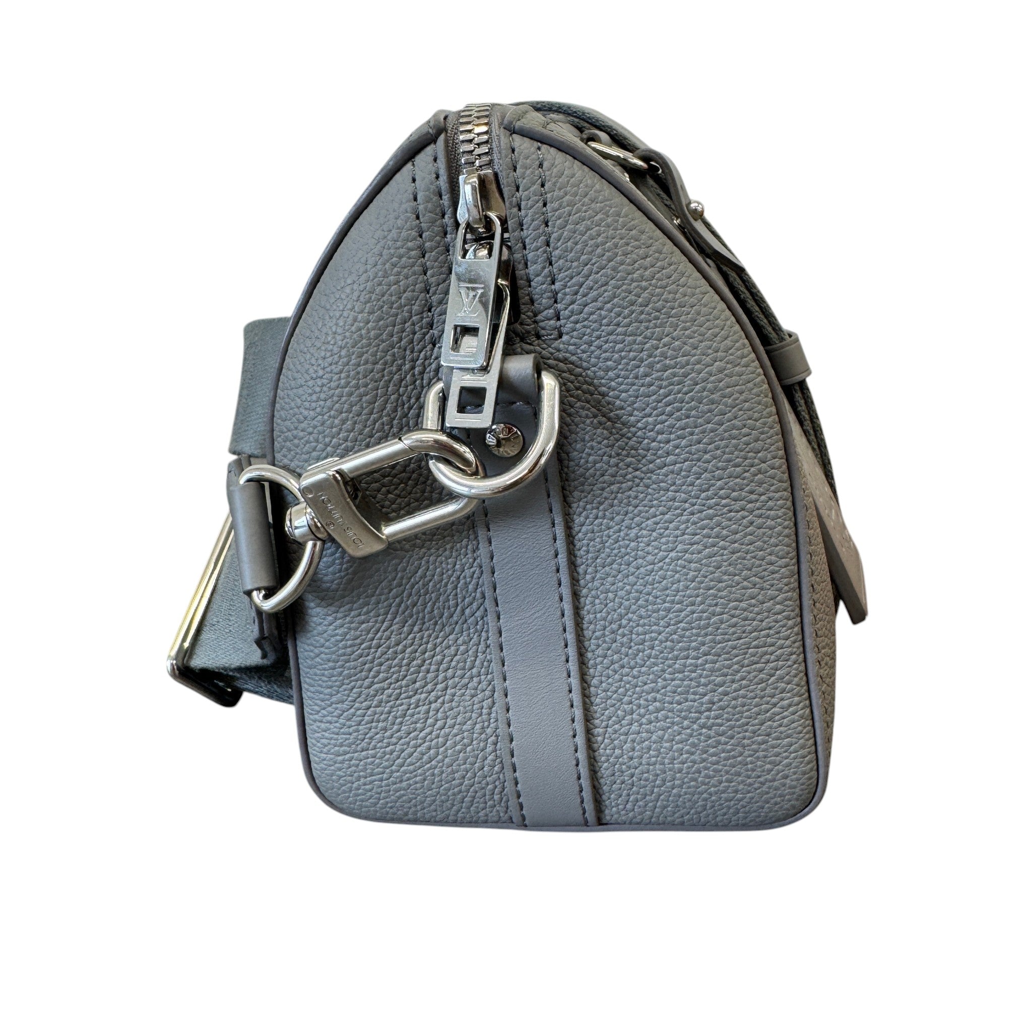 Men's Aerogram City Keepall Crossbody Bag Grey
