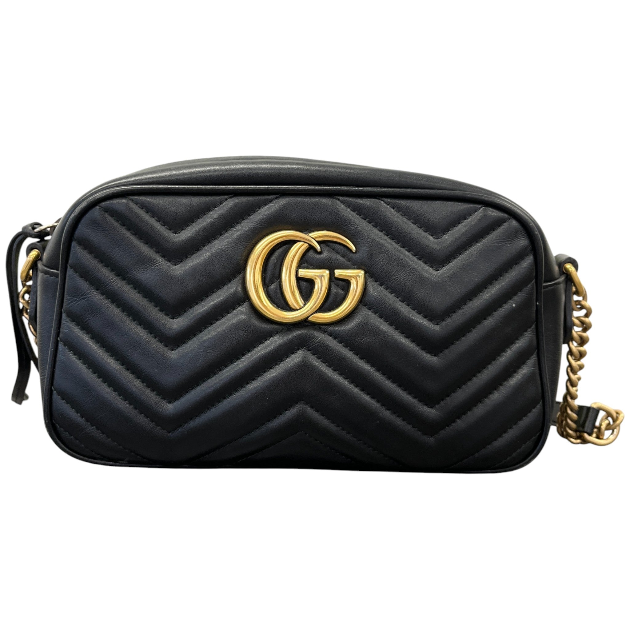 Women's Gg Marmont Small Camera Bag Black