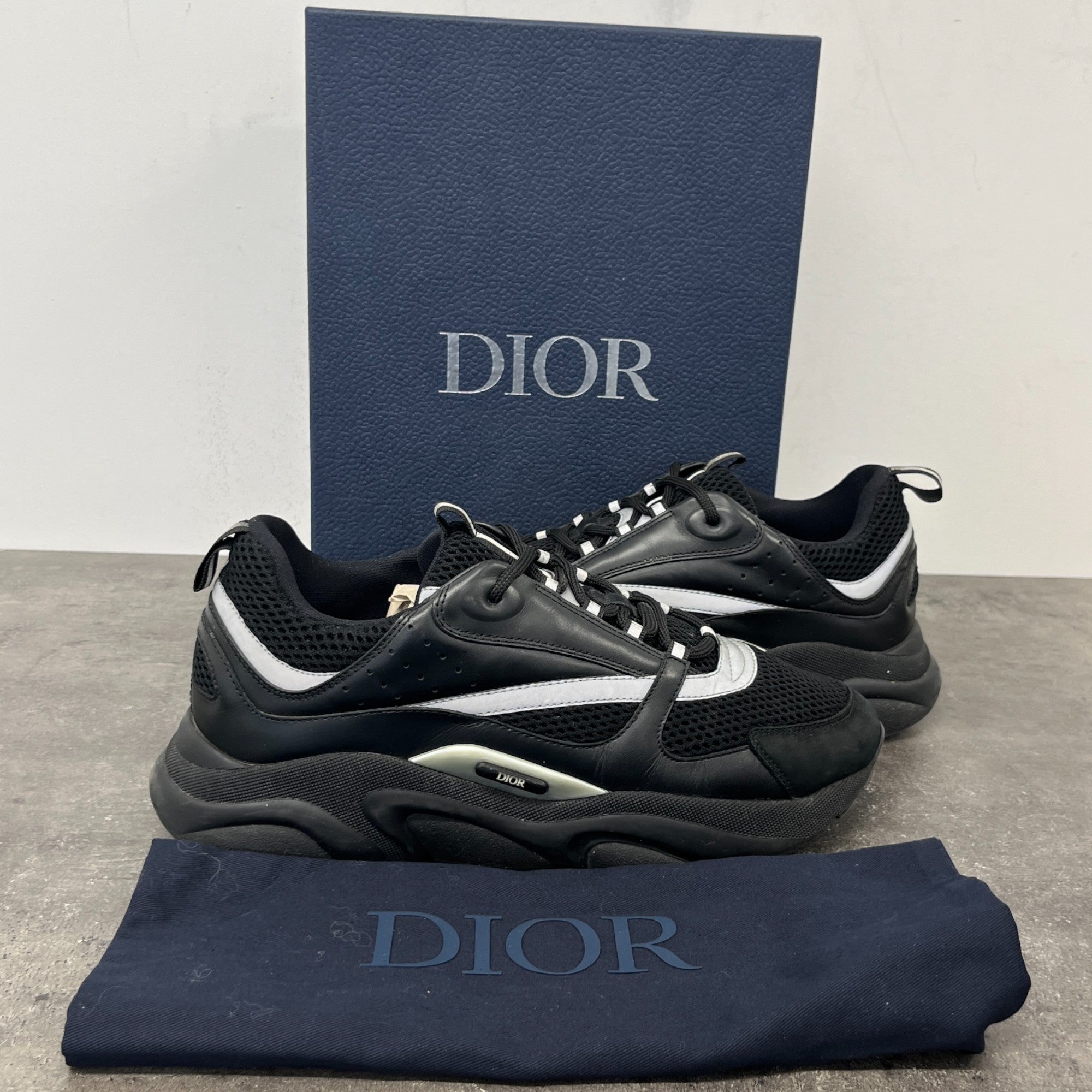 Men's B22 Low Trainers Black Size EU 45 / UK 11