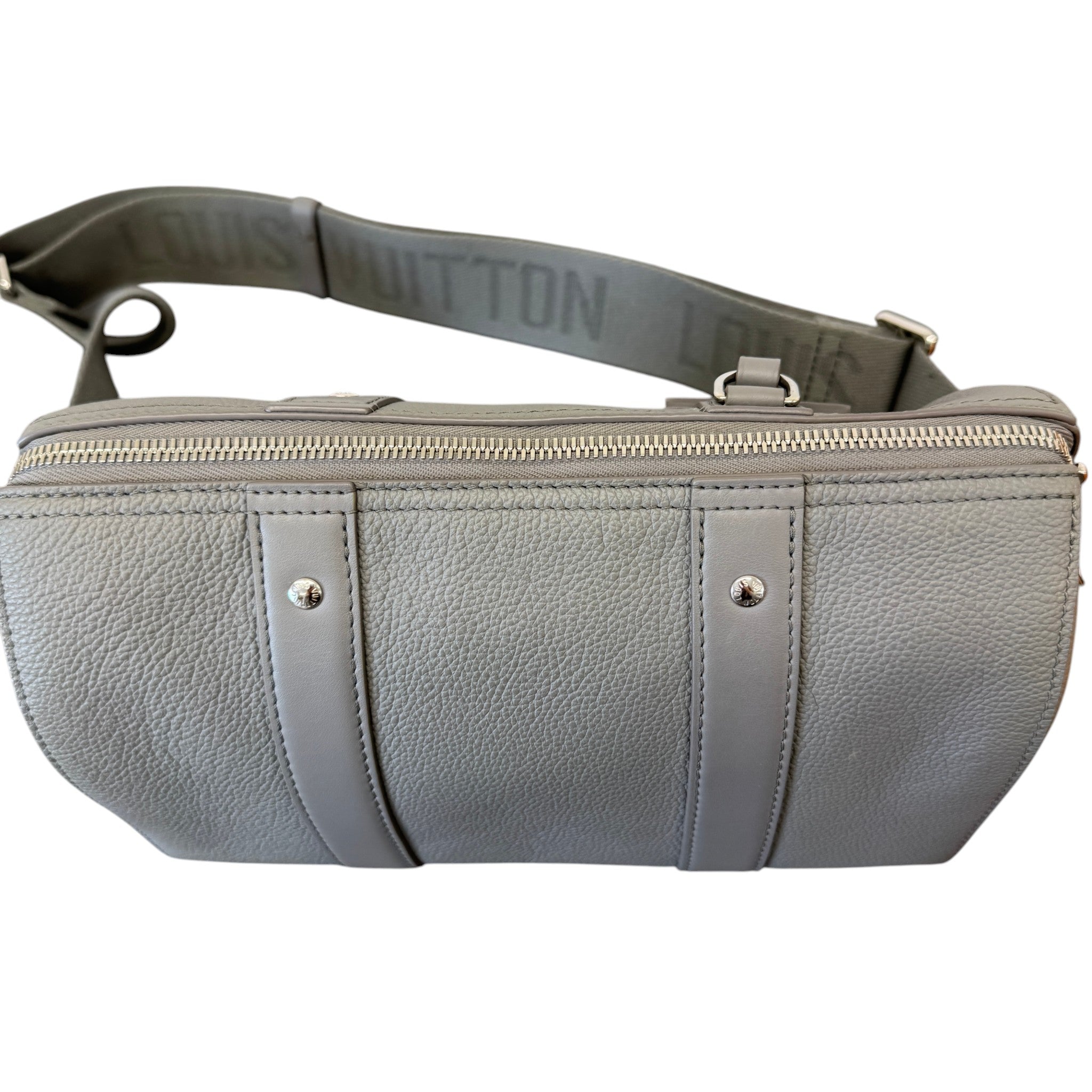 Men's Aerogram City Keepall Crossbody Bag Grey