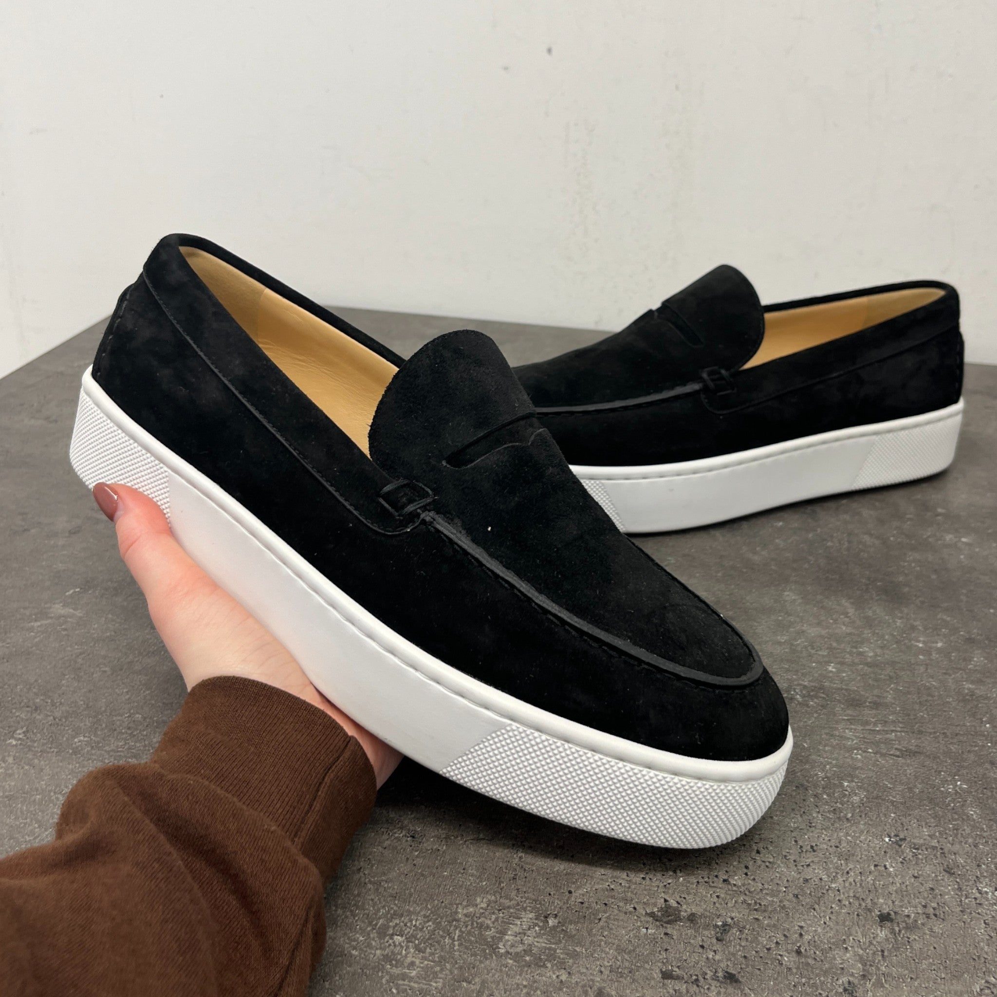 Men's Paqueboat Loafers Black Size EU 42 / UK 8