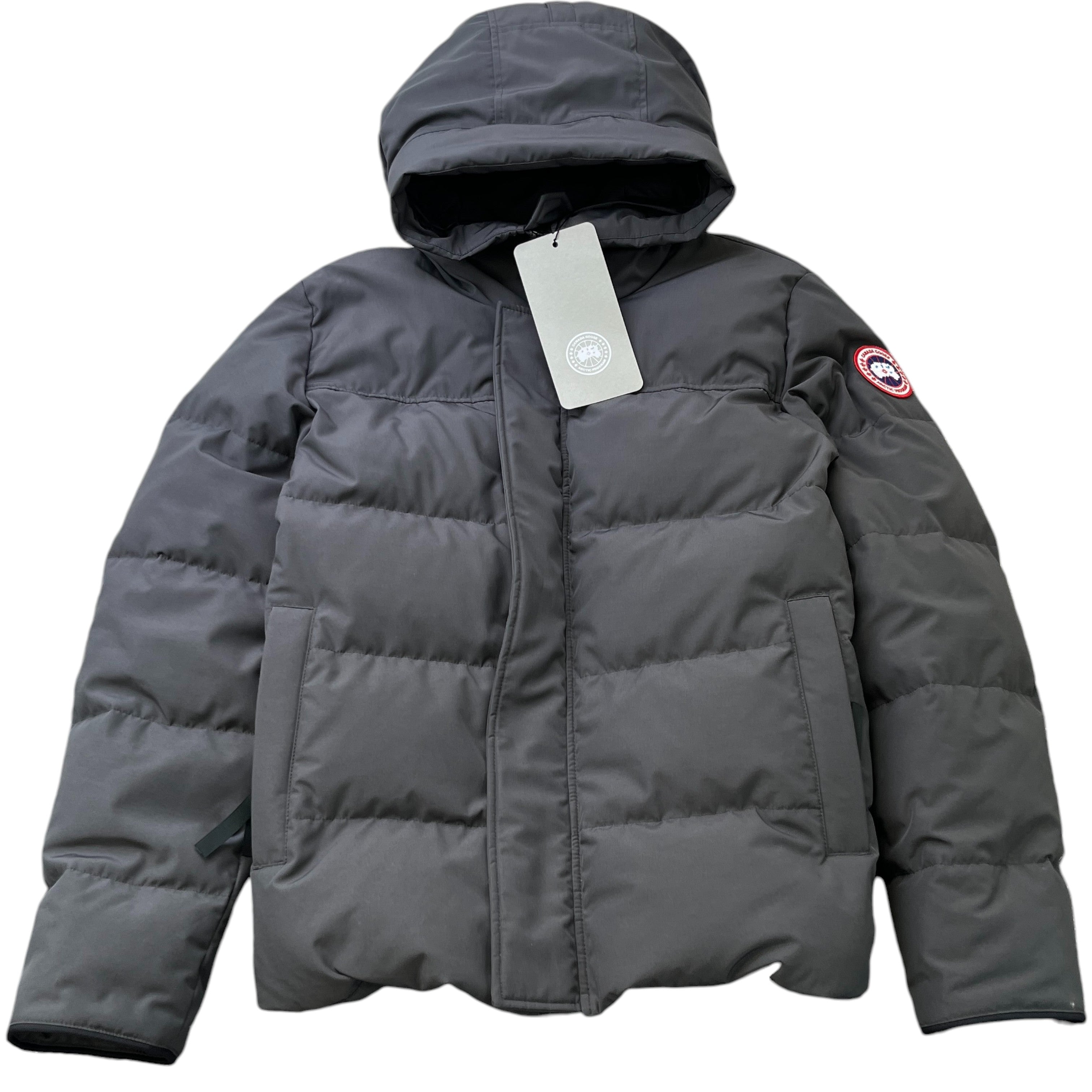 Men's Macmillan Parka Down Jacket Grey Size L