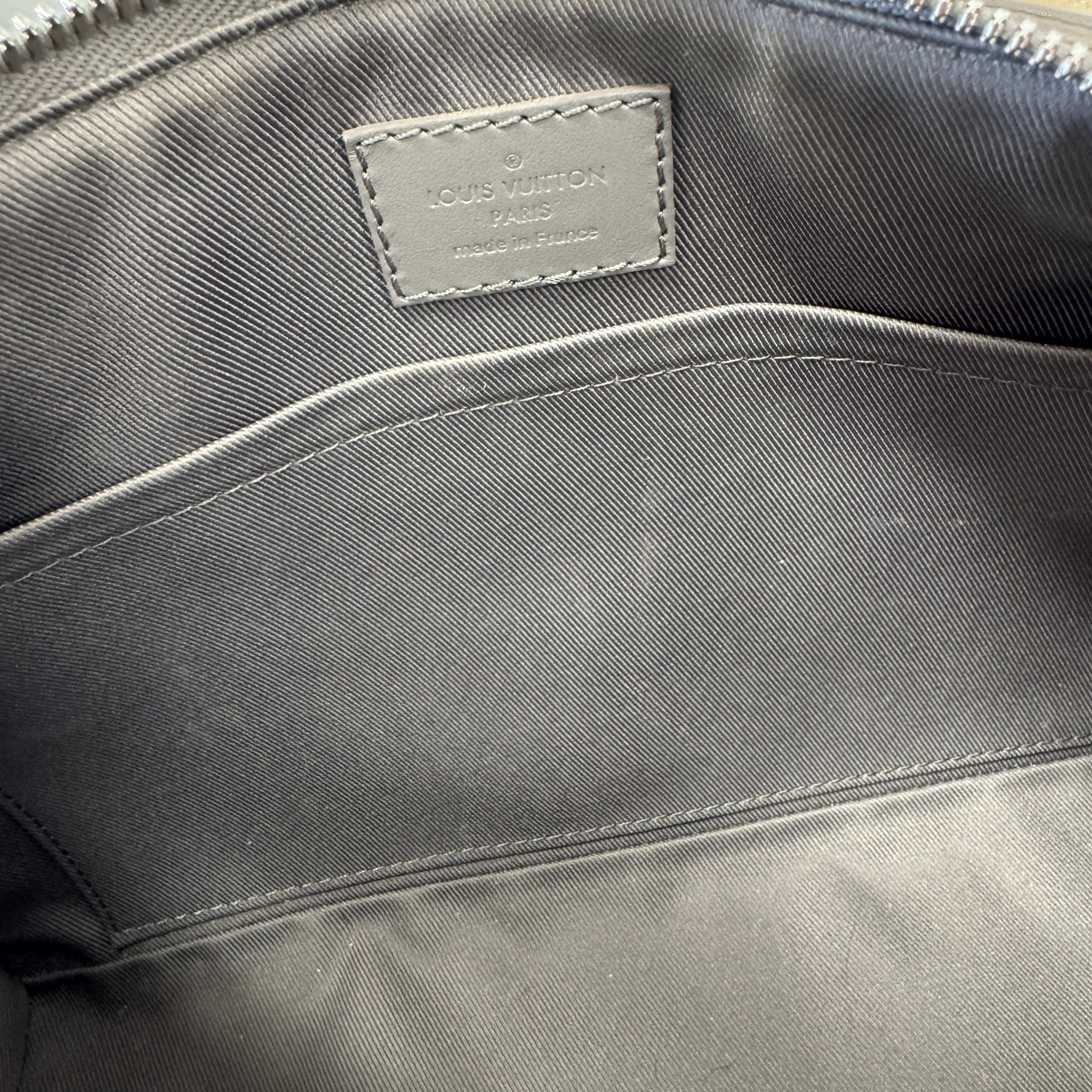 Men's Aerogram City Keepall Crossbody Bag Grey