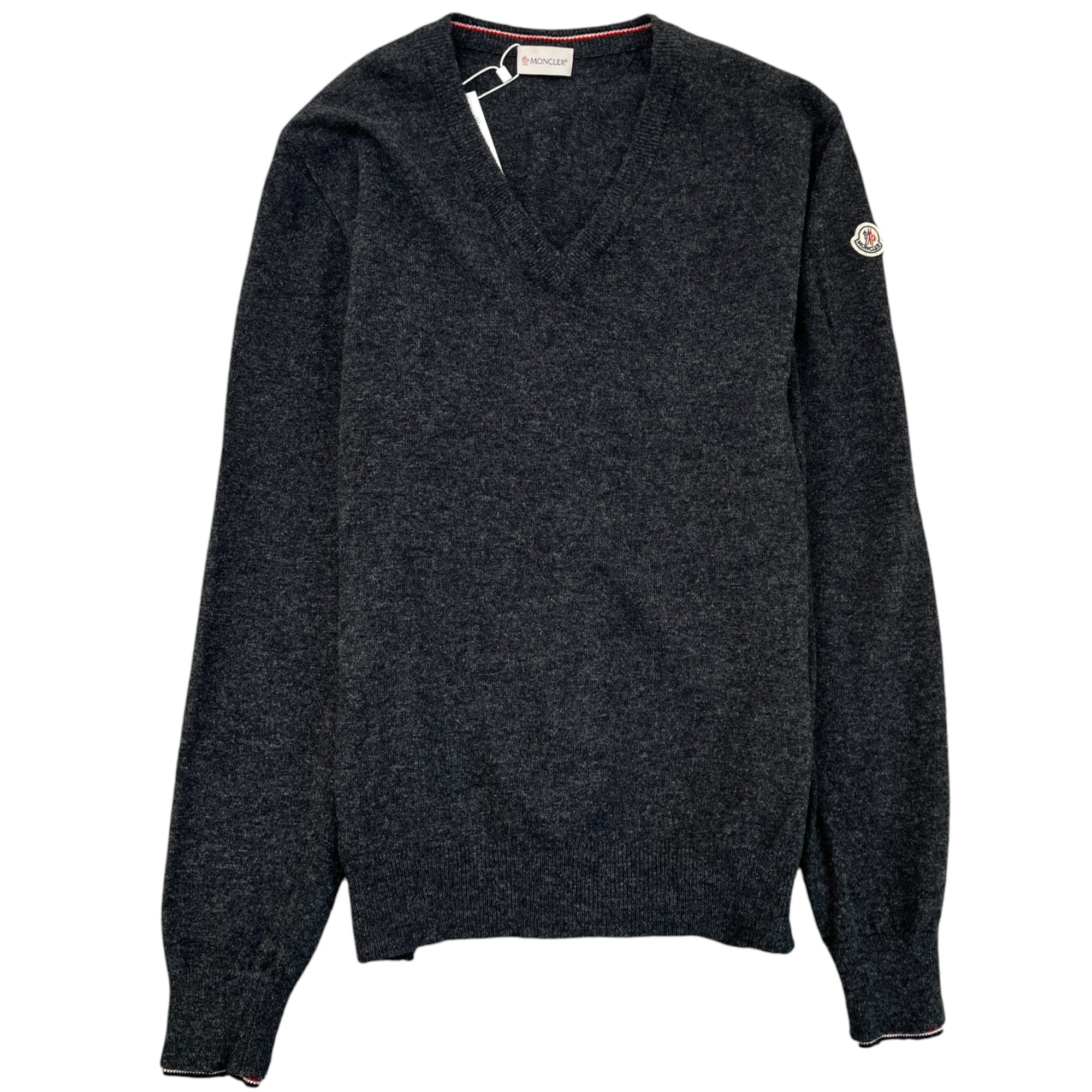 Men's Maglione Tricot Jumper Grey Size L