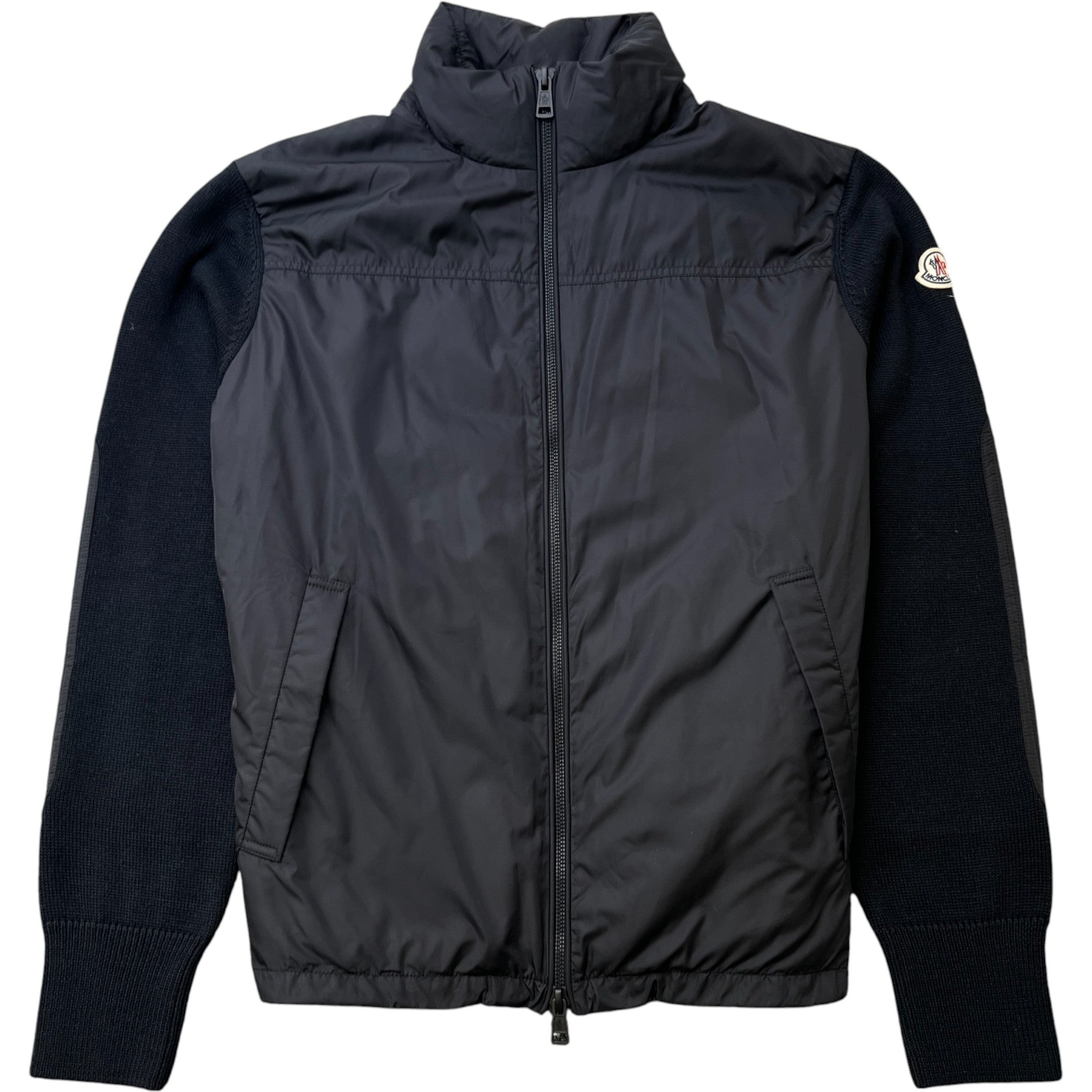 Men's Cardigan Tricot Jacket Black Size XL