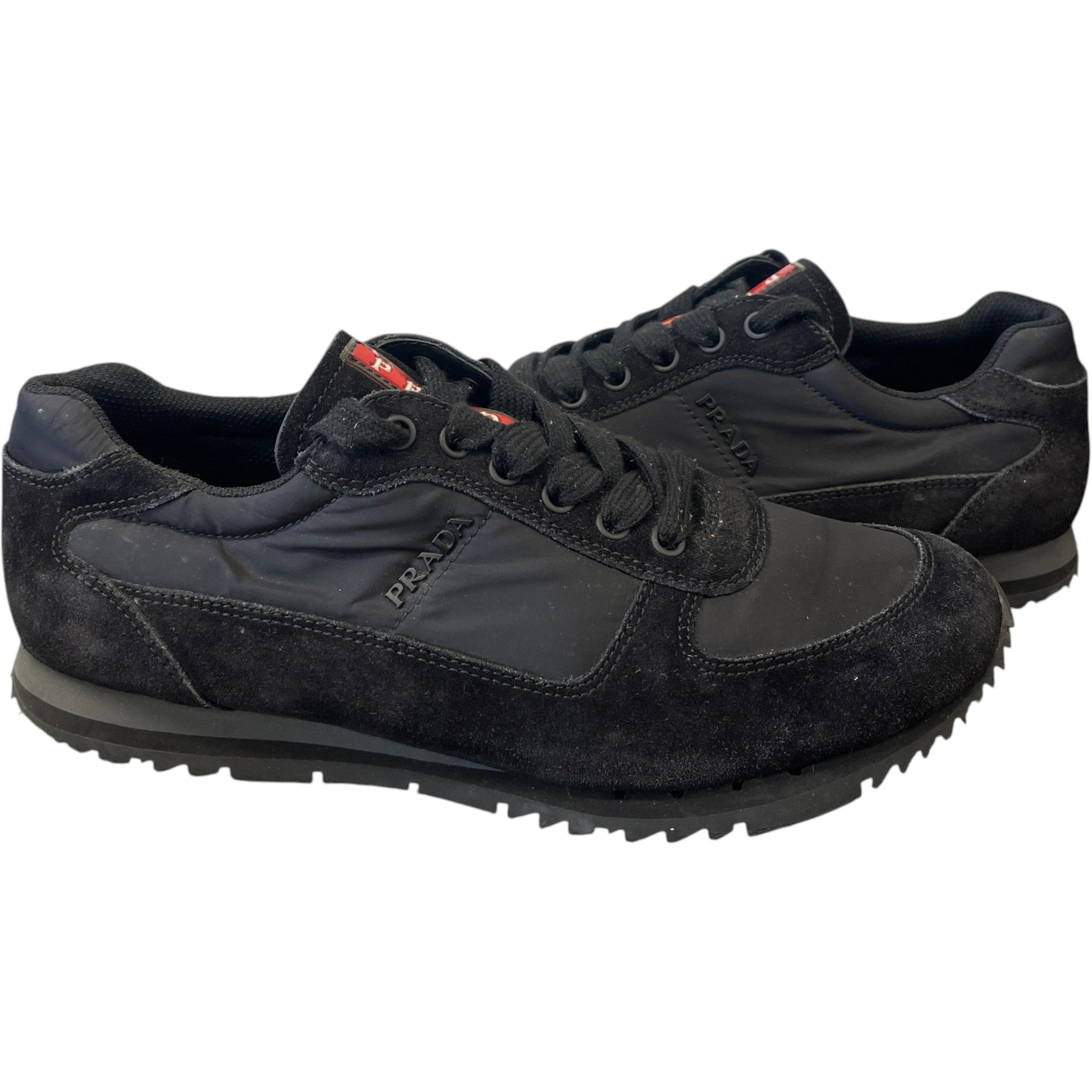 Men's Linear Rosa Low Trainers Black Size EU 40.5 / UK 6.5