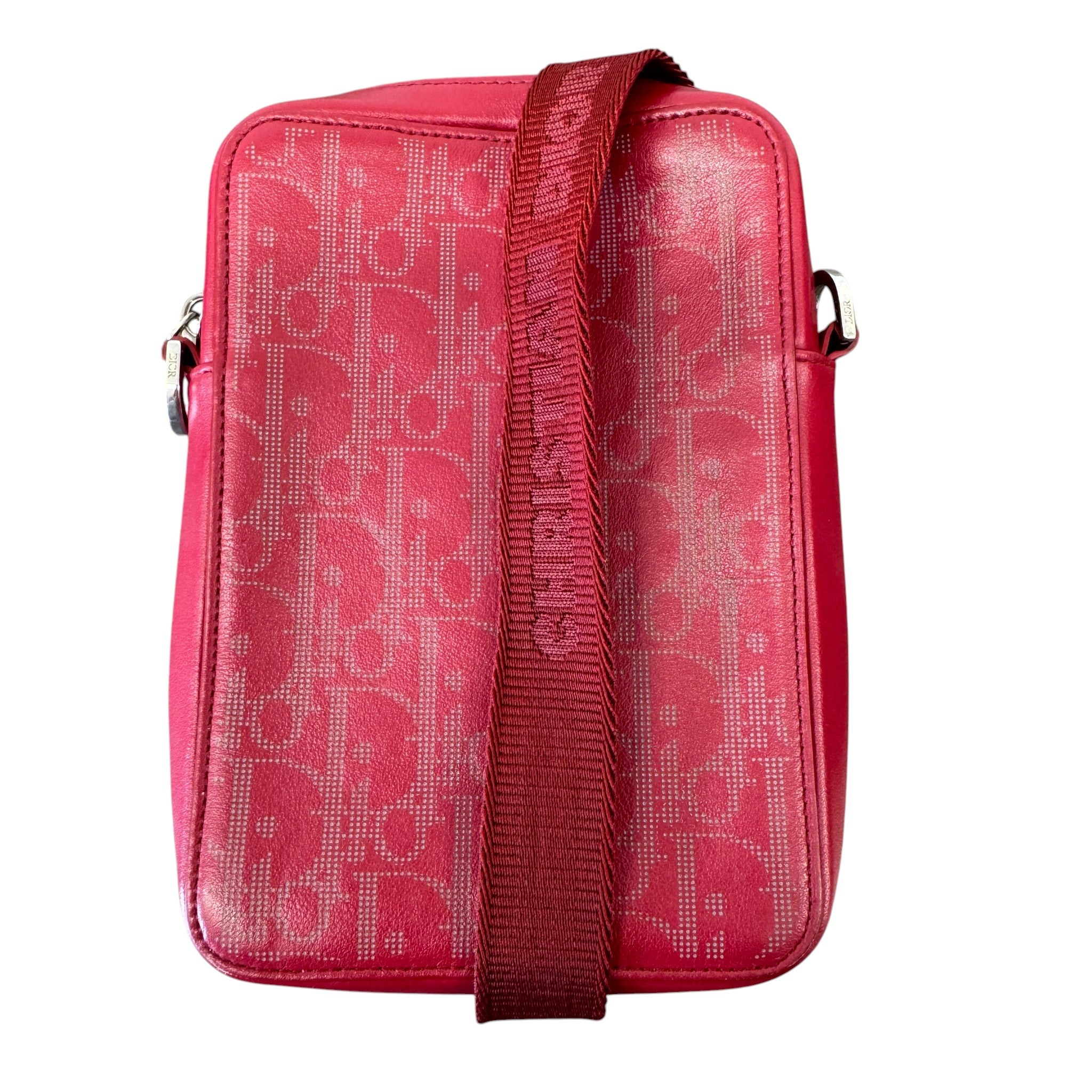 Men's Oblique World Tour Messenger Bag Red