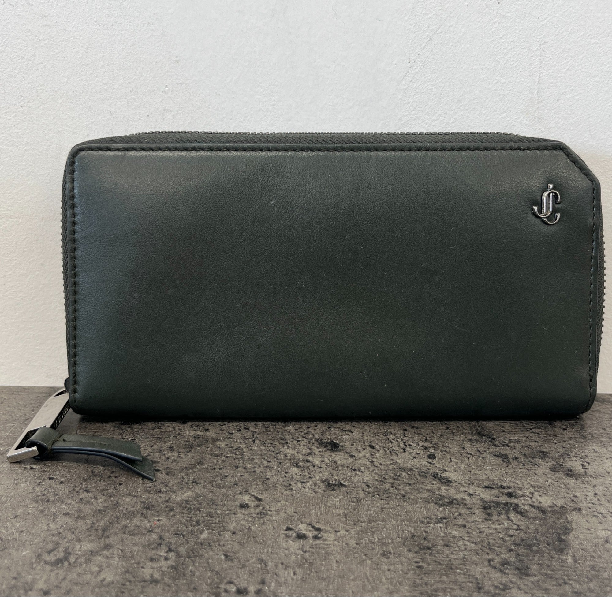 Women's Plaque Logo Purse Green