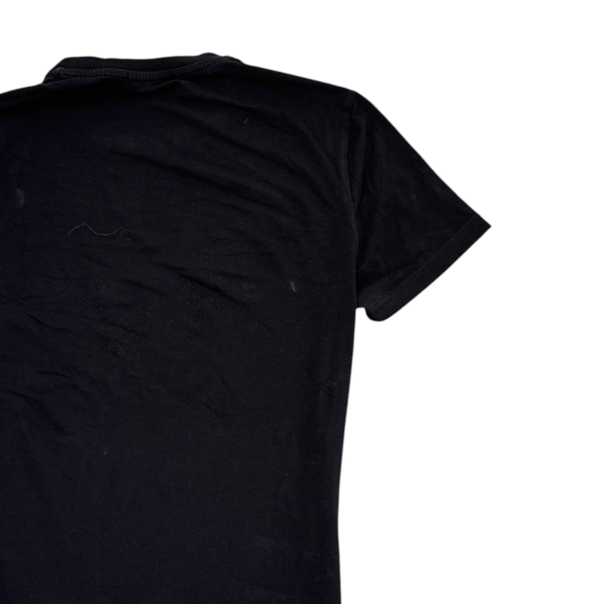 Men's Logo Print T-Shirt Black Size M